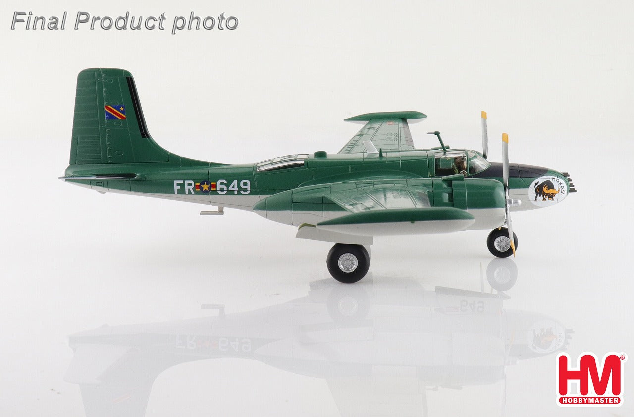 B-26K Counter Invader Republic of Congo Air Force 1965 1/72 [HA3228] 