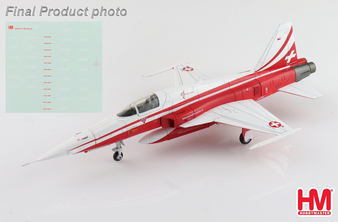 F-5E タイガー2 パトルイユ スイス 2025年 1/72 [HA3379]