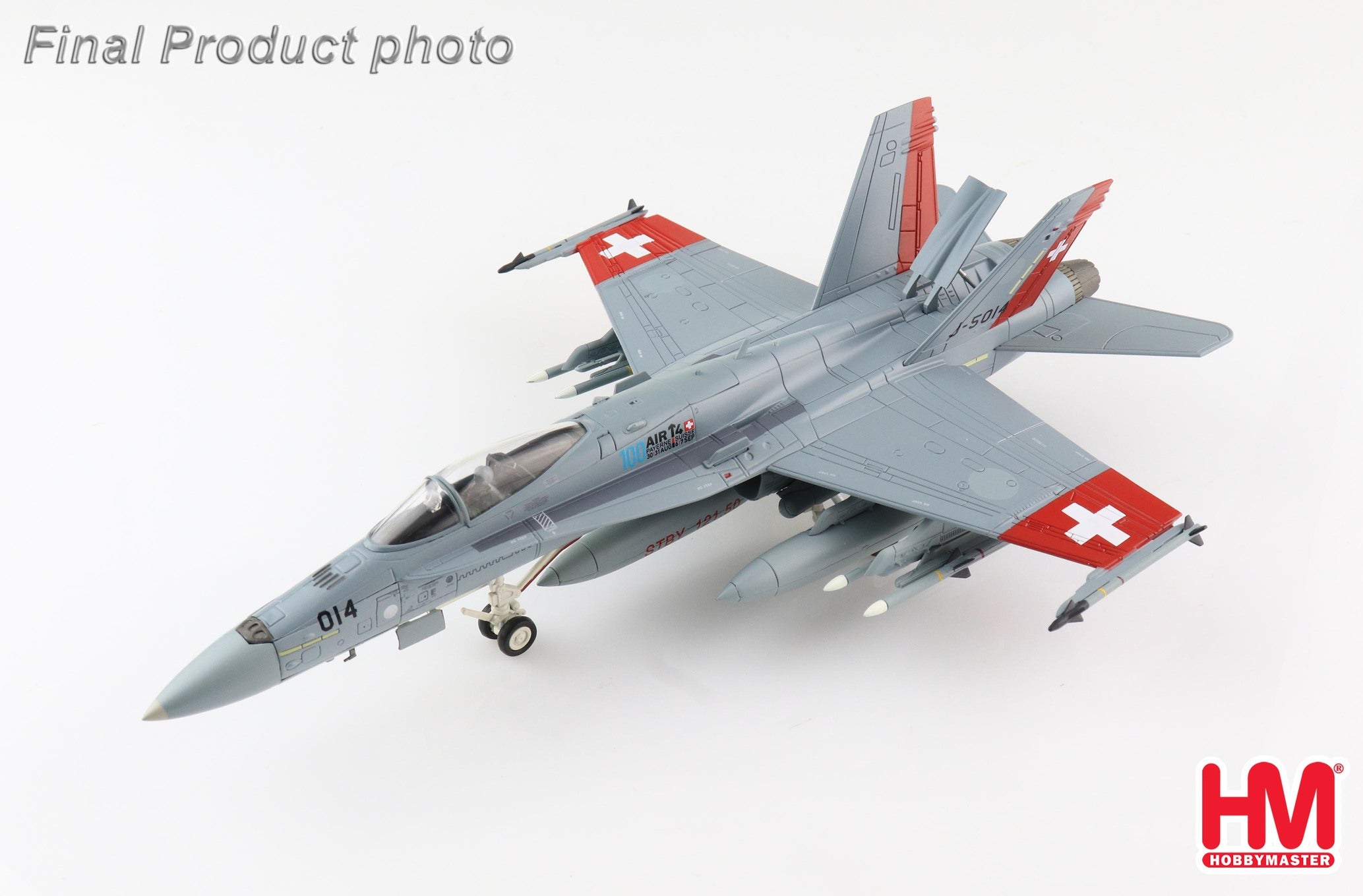 F/A-18C Swiss Air Force 13th Wing 11th Squadron 2014 J-5014 1/72 [HA3572]