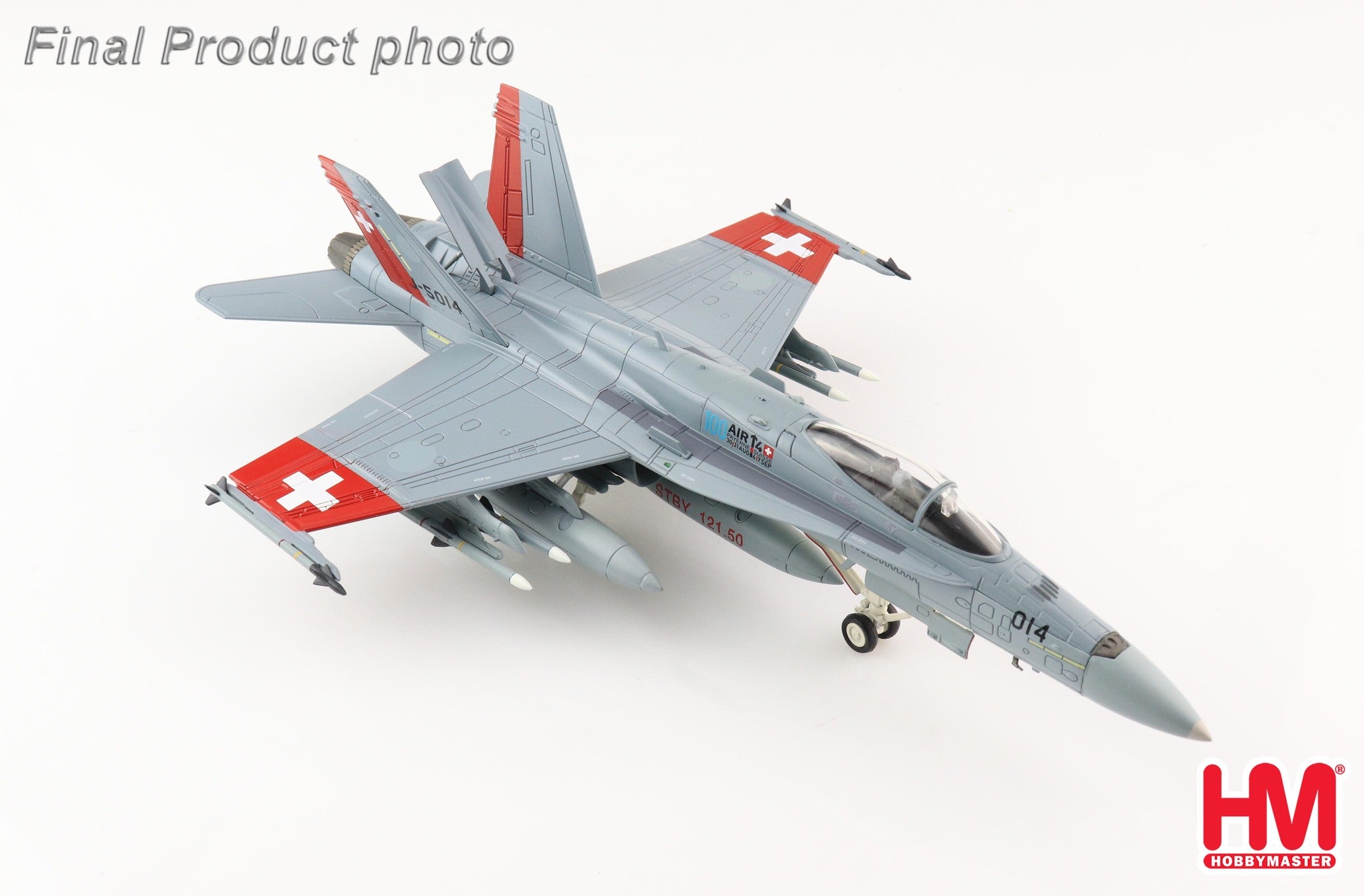 F/A-18C Swiss Air Force 13th Wing 11th Squadron 2014 J-5014 1/72 [HA3572]