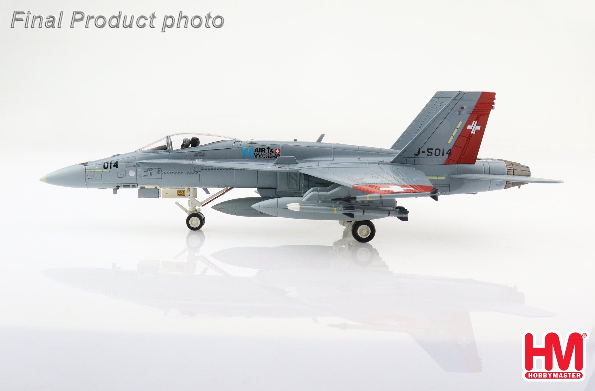 F/A-18C Swiss Air Force 13th Wing 11th Squadron 2014 J-5014 1/72 [HA3572]