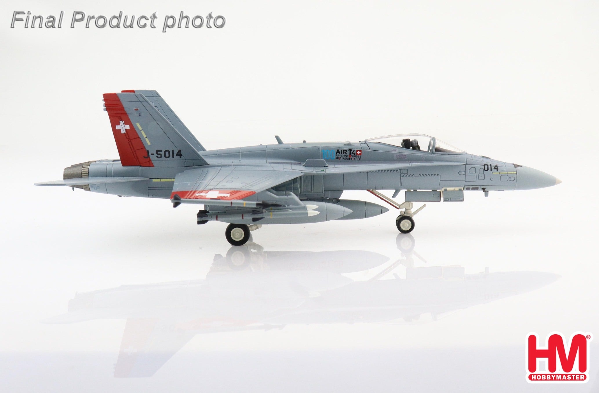 F/A-18C Swiss Air Force 13th Wing 11th Squadron 2014 J-5014 1/72 [HA3572]