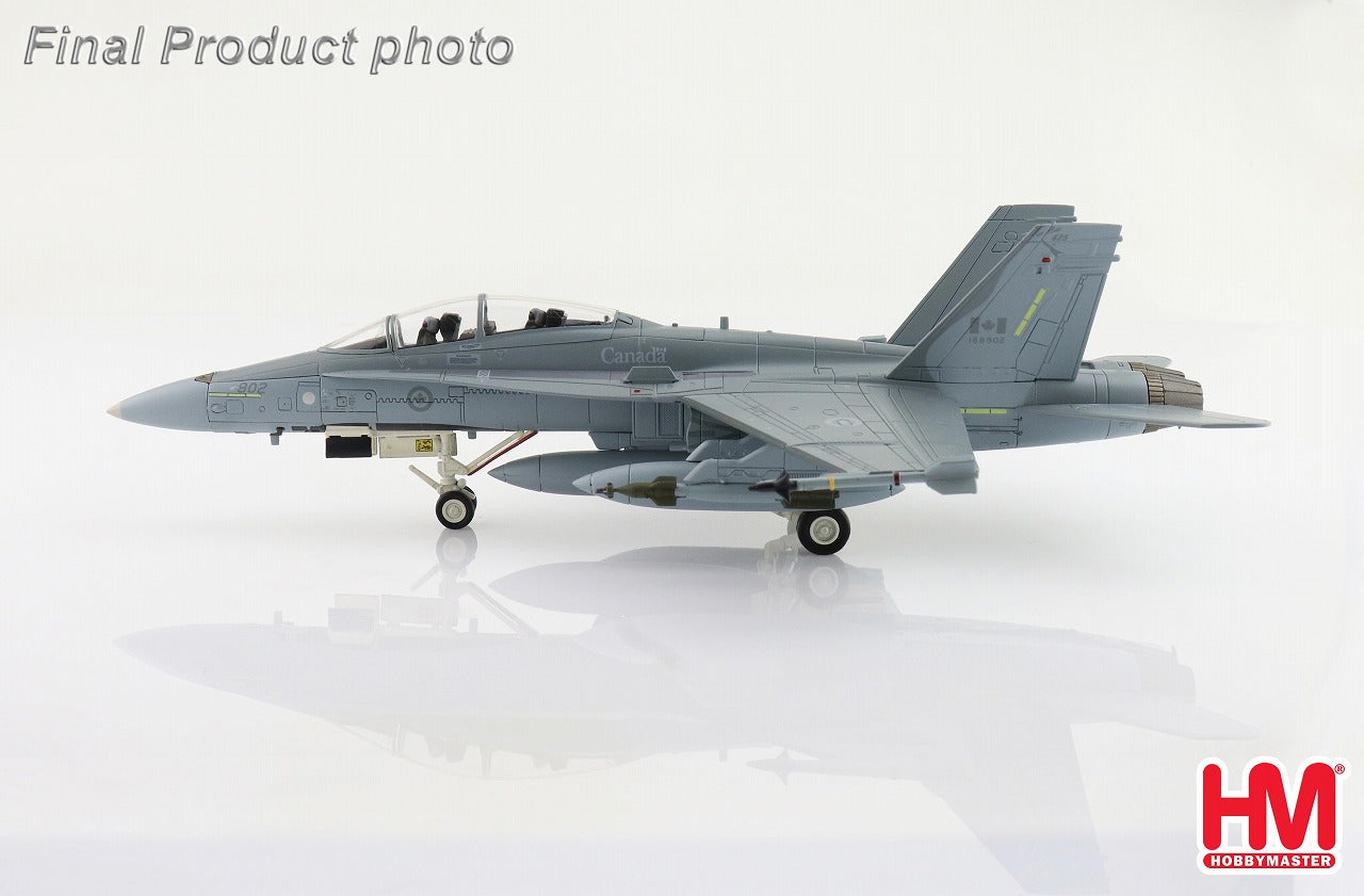 CF-188B (two-seater / F/A-18B) Royal Canadian Air Force 425th Tactical Fighter Squadron "Alouettes" Bagoville RAF, Quebec 2004 #188902 1/72 [HA3575]