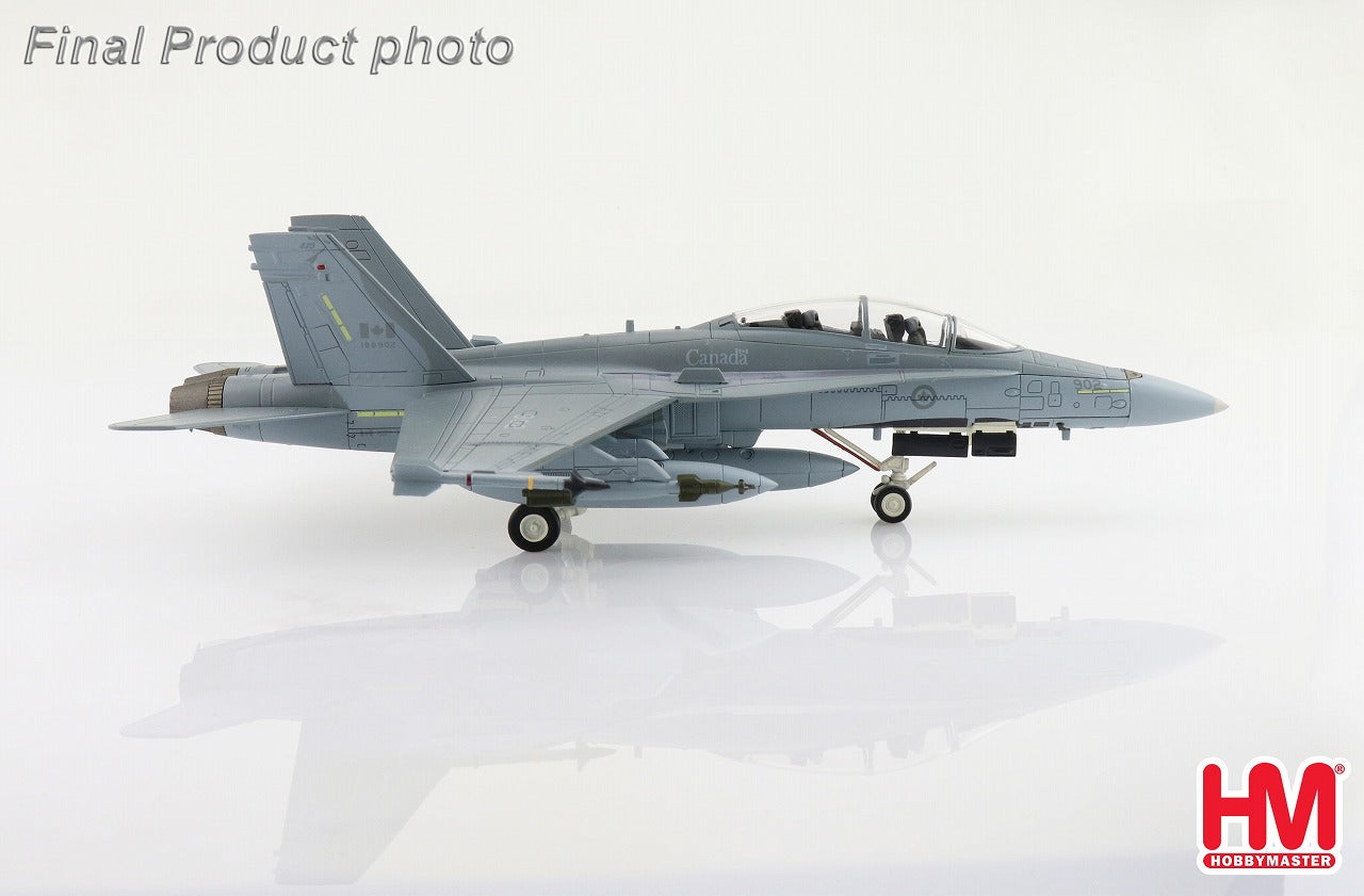 CF-188B (two-seater / F/A-18B) Royal Canadian Air Force 425th Tactical Fighter Squadron "Alouettes" Bagoville RAF, Quebec 2004 #188902 1/72 [HA3575]