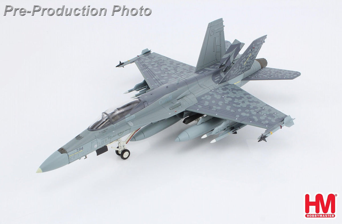 CF-188（F/A-18A） カナダ空軍 第1カナダ航空師団 CF-18デモチーム ハニカム塗装 2022年 #188794 1/72[HA3576](20240630)