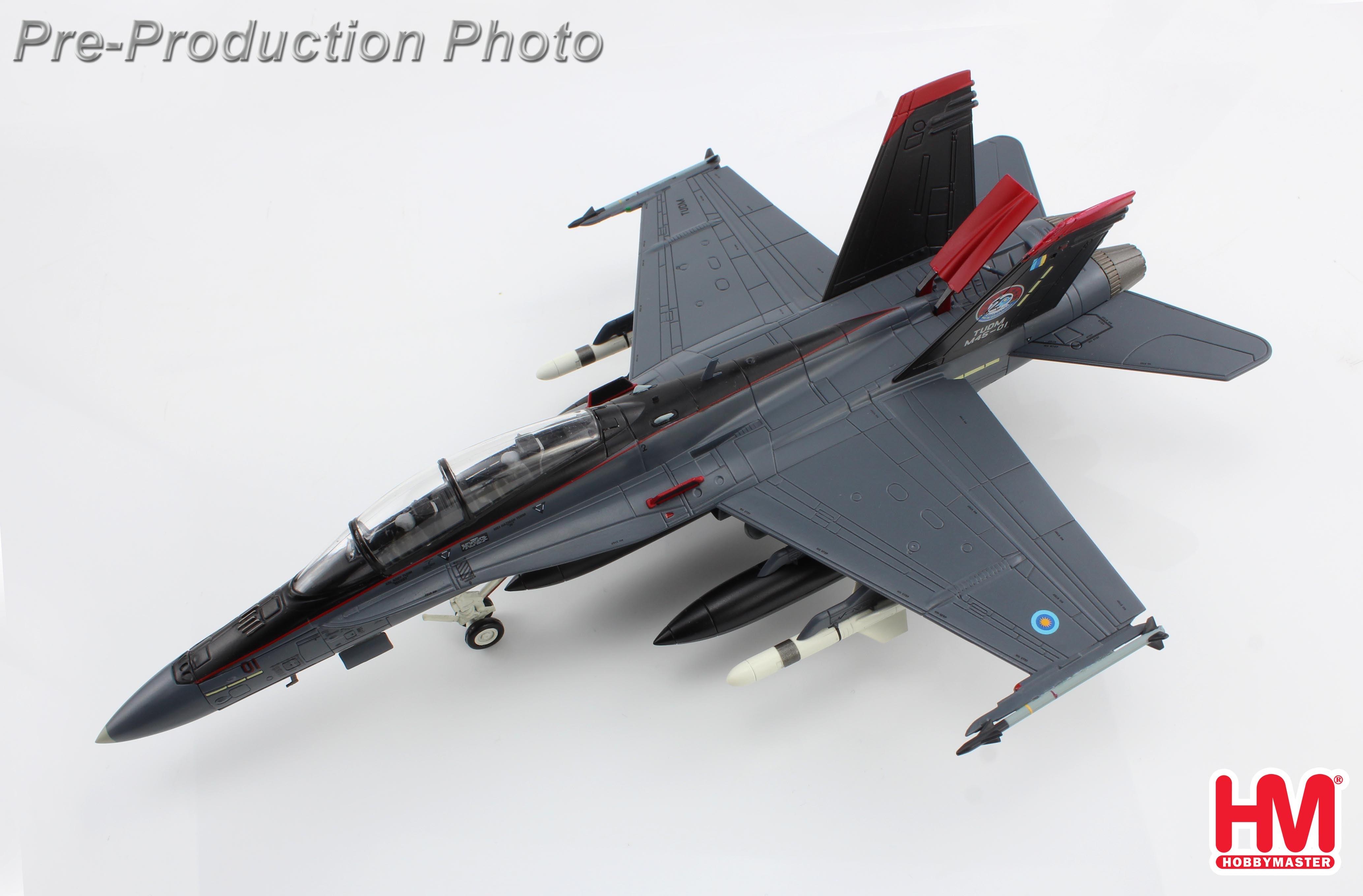 F/A-18D Hornet Malaysian Air Force 20th Anniversary Paint 1/72 [HA3578] 