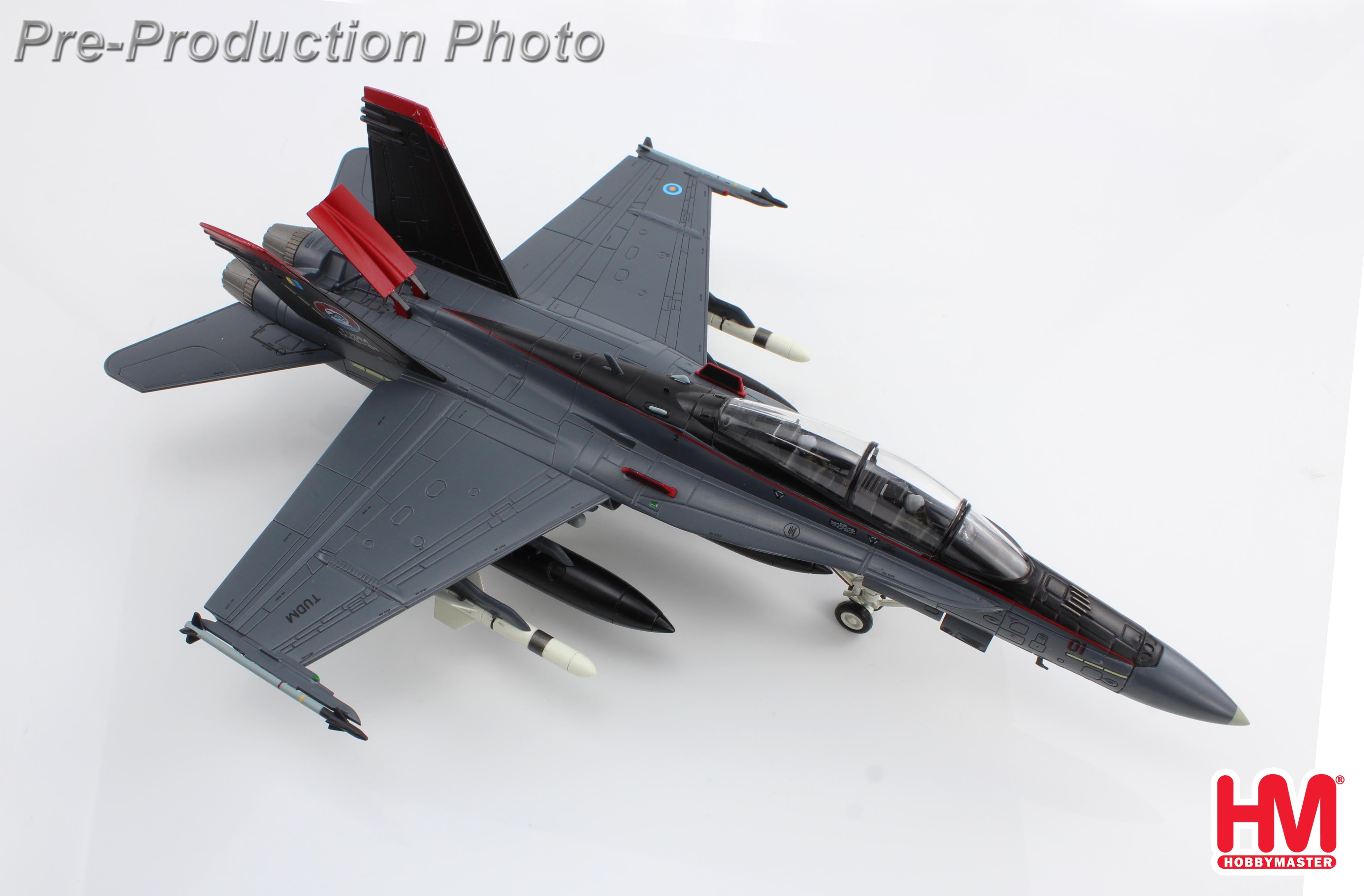 F/A-18D Hornet Malaysian Air Force 20th Anniversary Paint 1/72 [HA3578] 