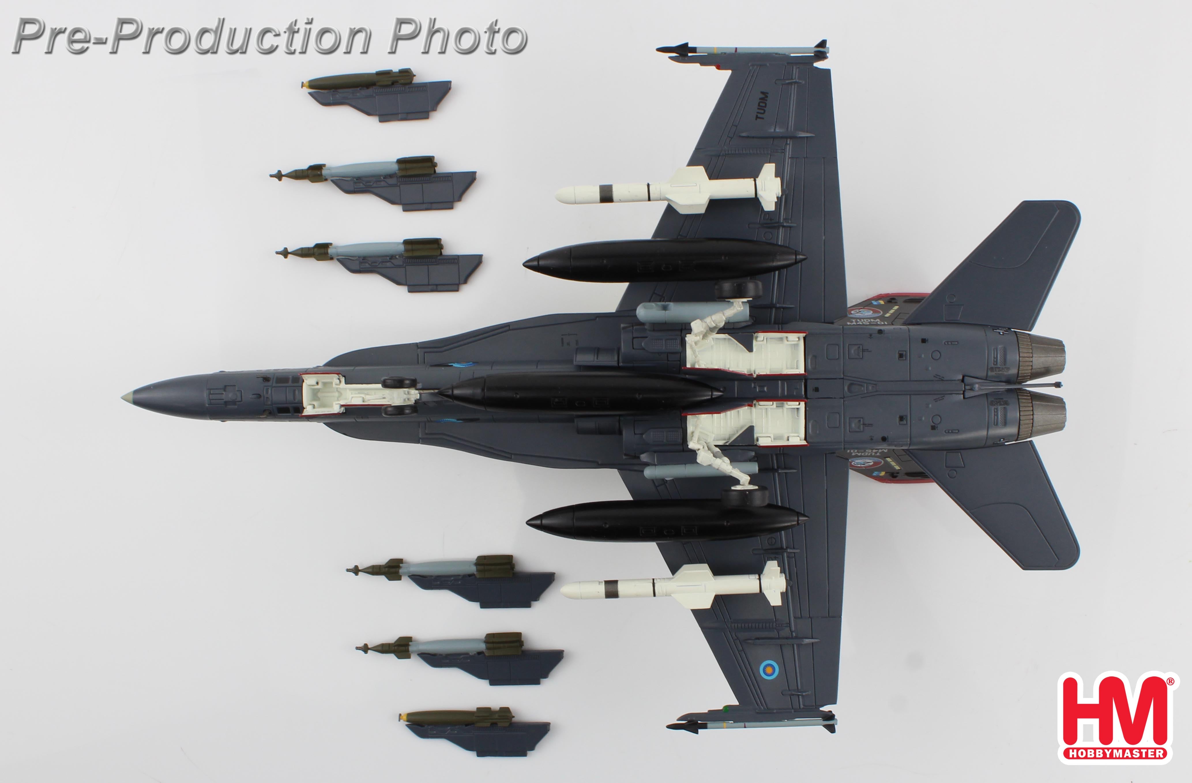 F/A-18D Hornet Malaysian Air Force 20th Anniversary Paint 1/72 [HA3578] 