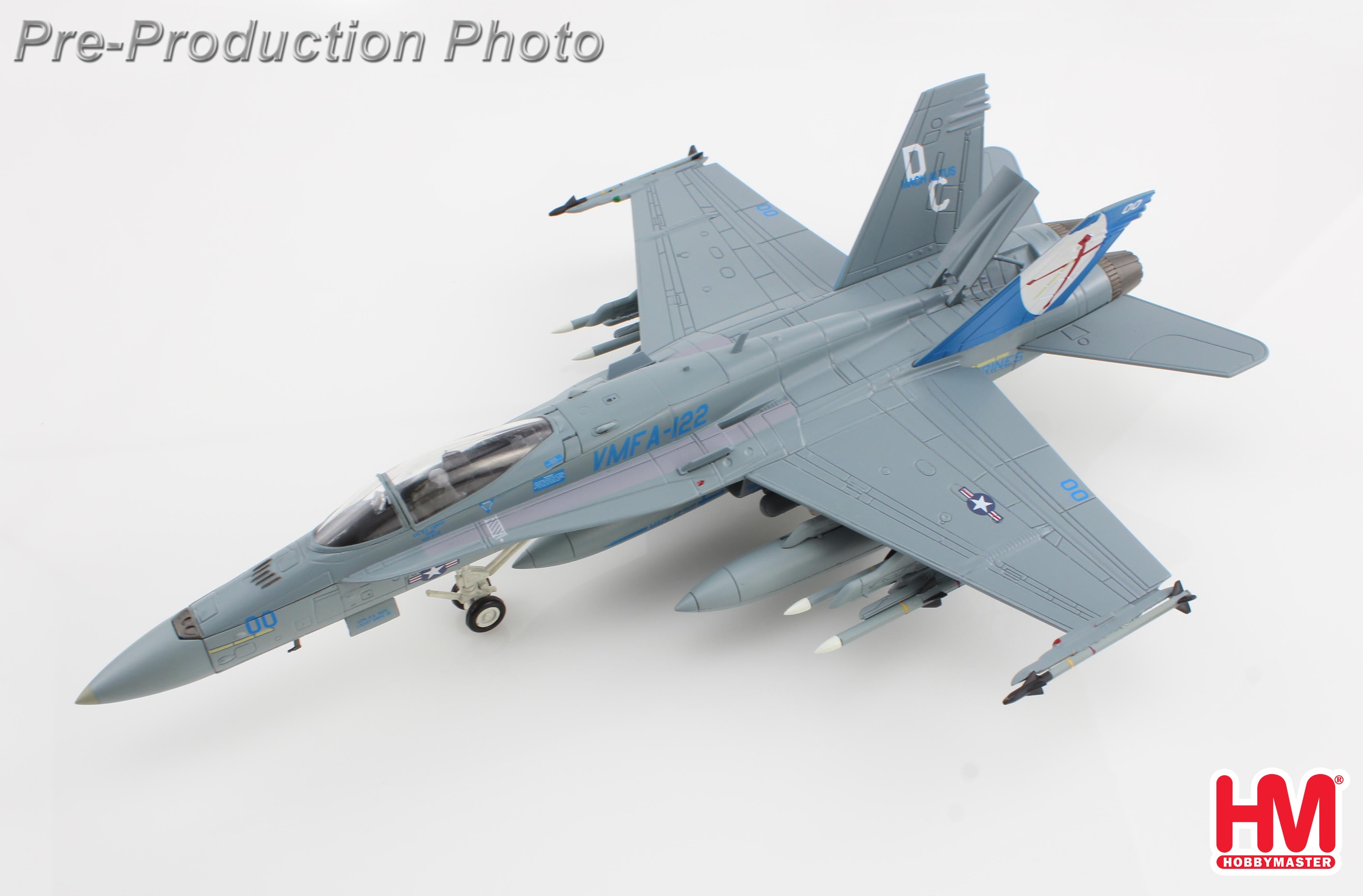 F/A-18C Hornet US Marine Corps VMFA-122 Crusaders Iwakuni Base 2016 1/72 [HA3579] 