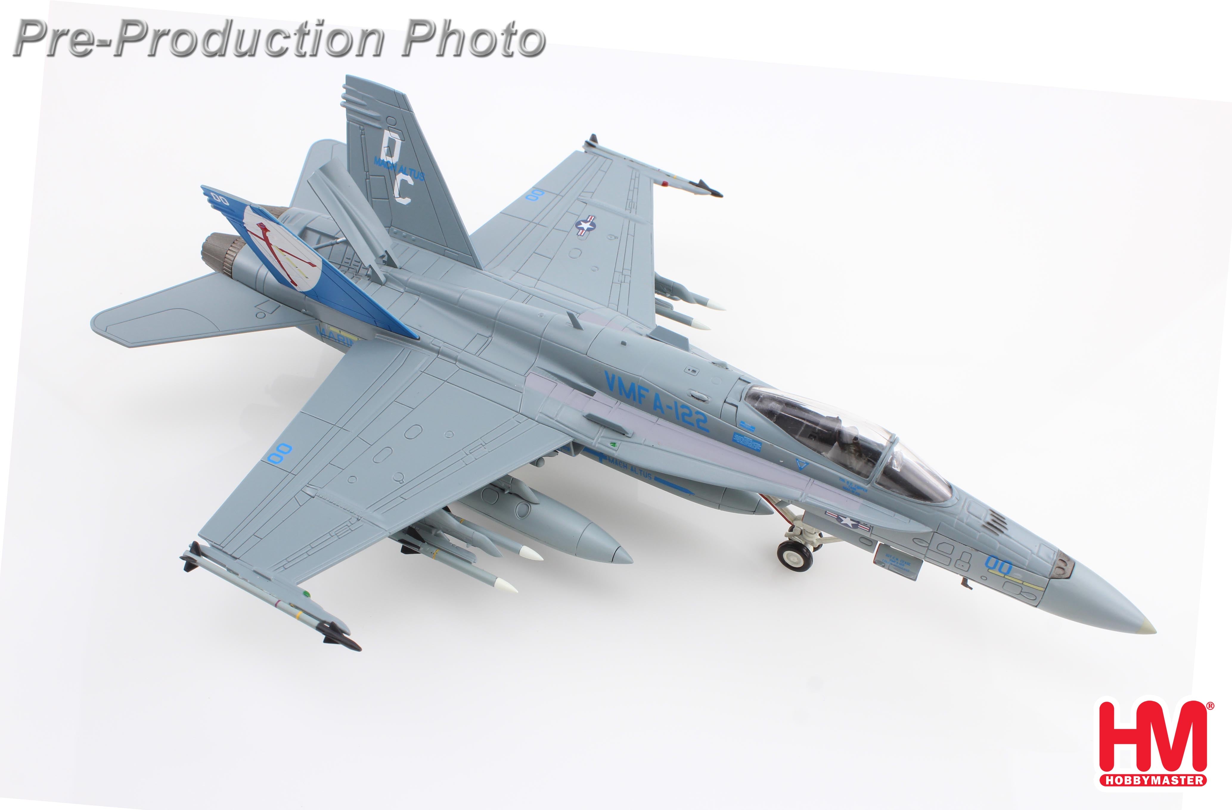 F/A-18C Hornet US Marine Corps VMFA-122 Crusaders Iwakuni Base 2016 1/72 [HA3579] 