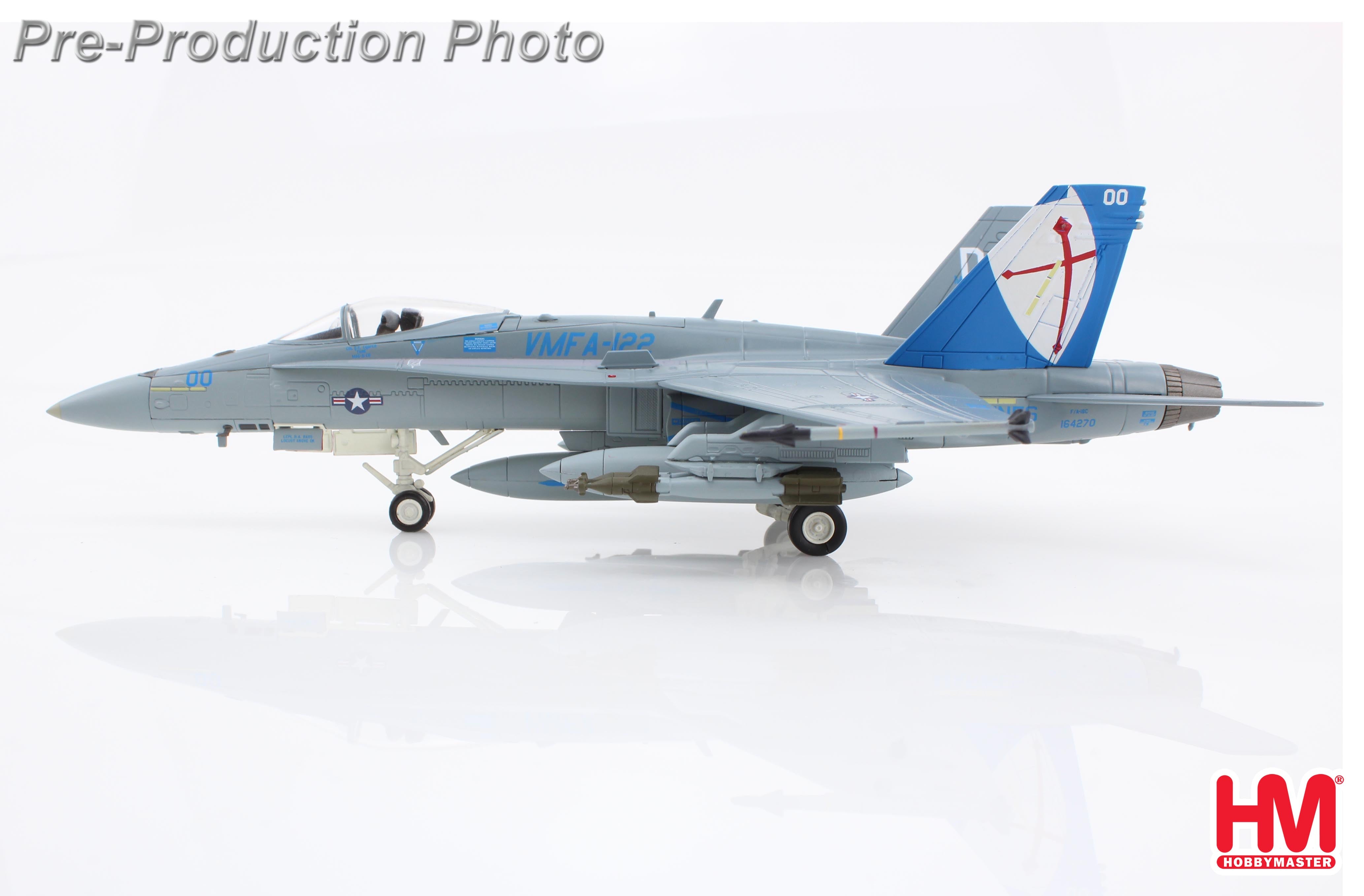 F/A-18C Hornet US Marine Corps VMFA-122 Crusaders Iwakuni Base 2016 1/72 [HA3579] 