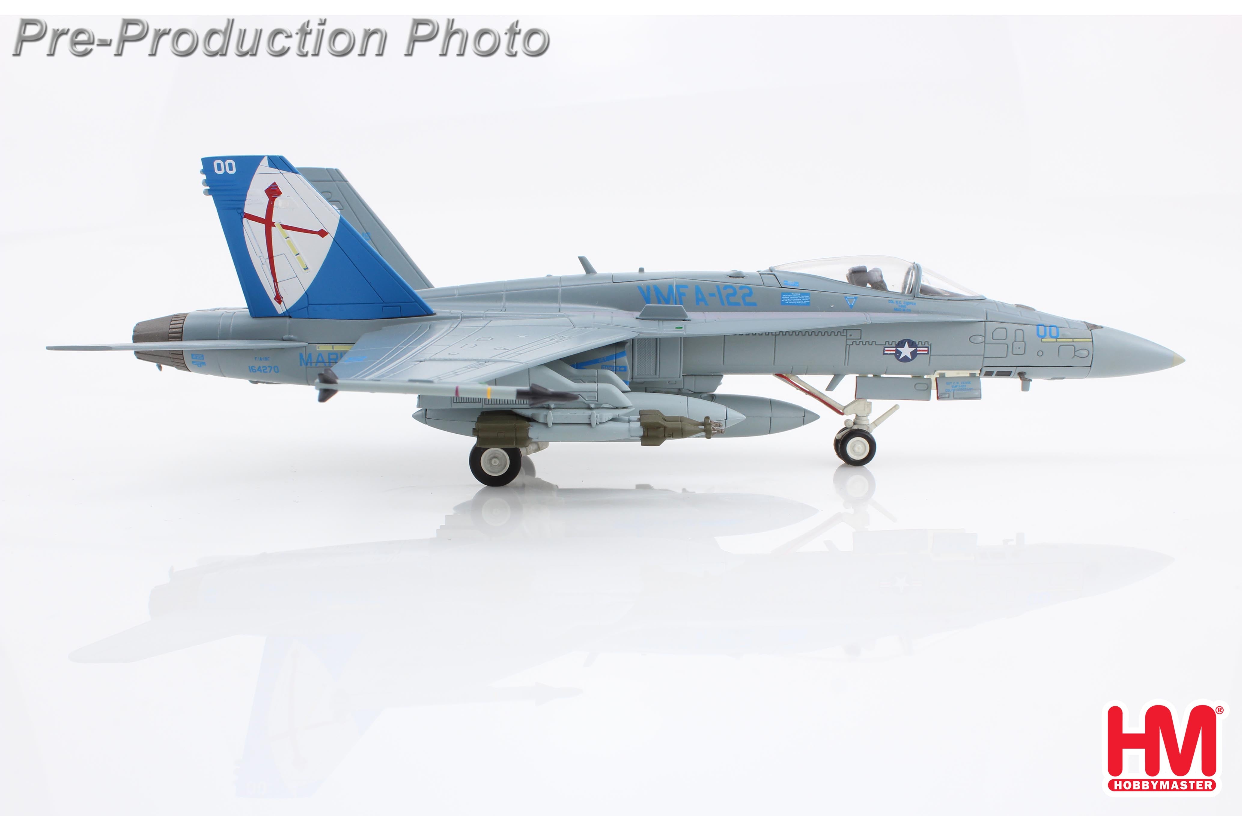 F/A-18C Hornet US Marine Corps VMFA-122 Crusaders Iwakuni Base 2016 1/72 [HA3579] 