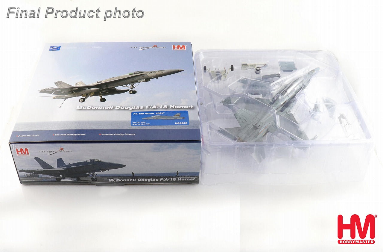 【限定品】F/A-18B オーストラリア空軍 「ARDU」 ※AGM-158付属 A21-101 1/72  [HA3585]