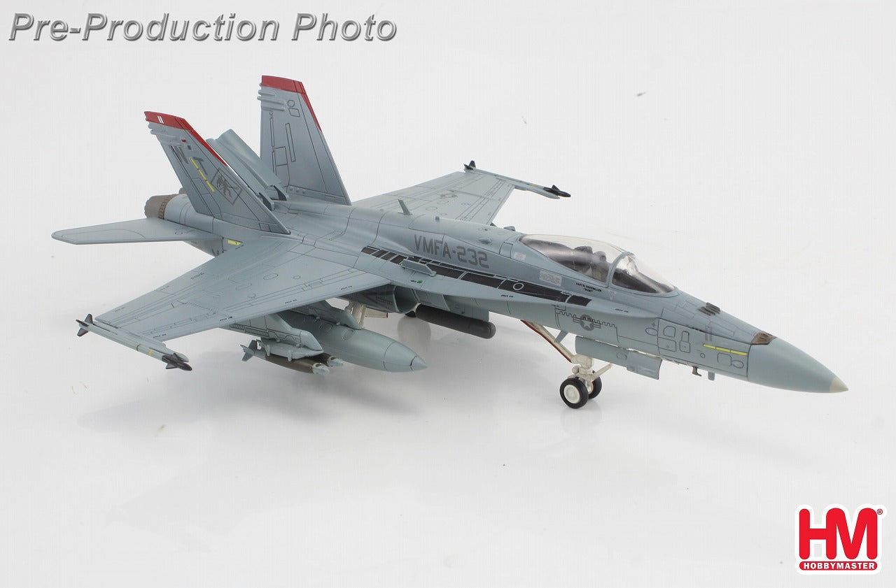 【予約商品】F/A-18C アメリカ海兵隊 VMFA-232 「レッドデビルズ」 2014年 165222　1/72 (HM20250625) [HA3588]