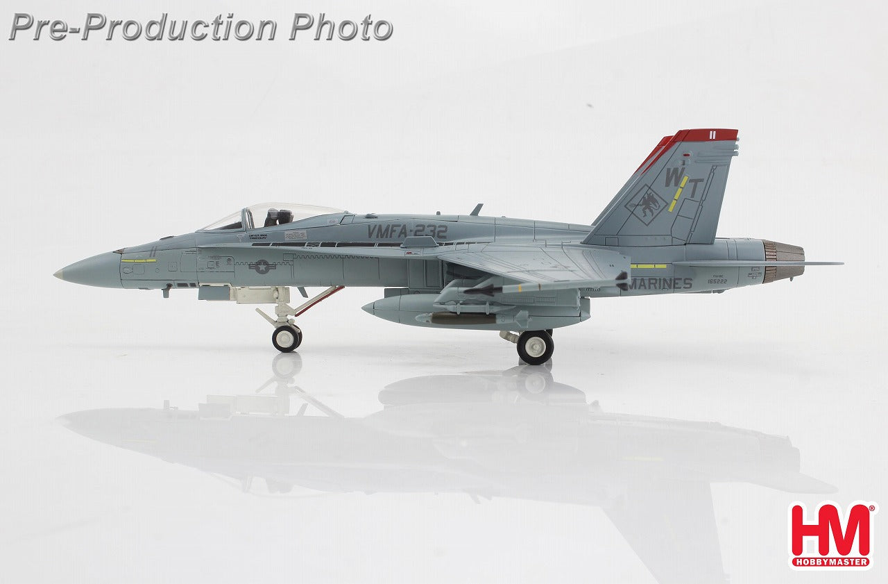【予約商品】F/A-18C アメリカ海兵隊 VMFA-232 「レッドデビルズ」 2014年 165222　1/72 (HM20250625) [HA3588]