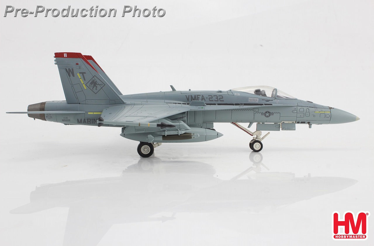 【予約商品】F/A-18C アメリカ海兵隊 VMFA-232 「レッドデビルズ」 2014年 165222　1/72 (HM20250625) [HA3588]