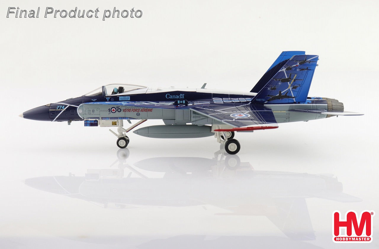 【限定品】CF-188 カナダ空軍 「100th Anniversary Scheme」 2024年 188774 1/72  [HA3589]