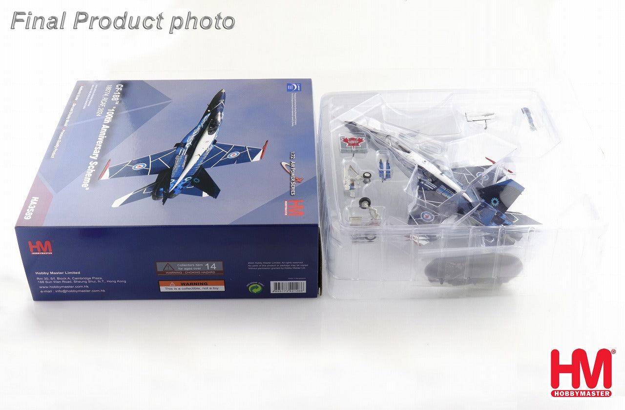 【限定品】CF-188 カナダ空軍 「100th Anniversary Scheme」 2024年 188774 1/72  [HA3589]