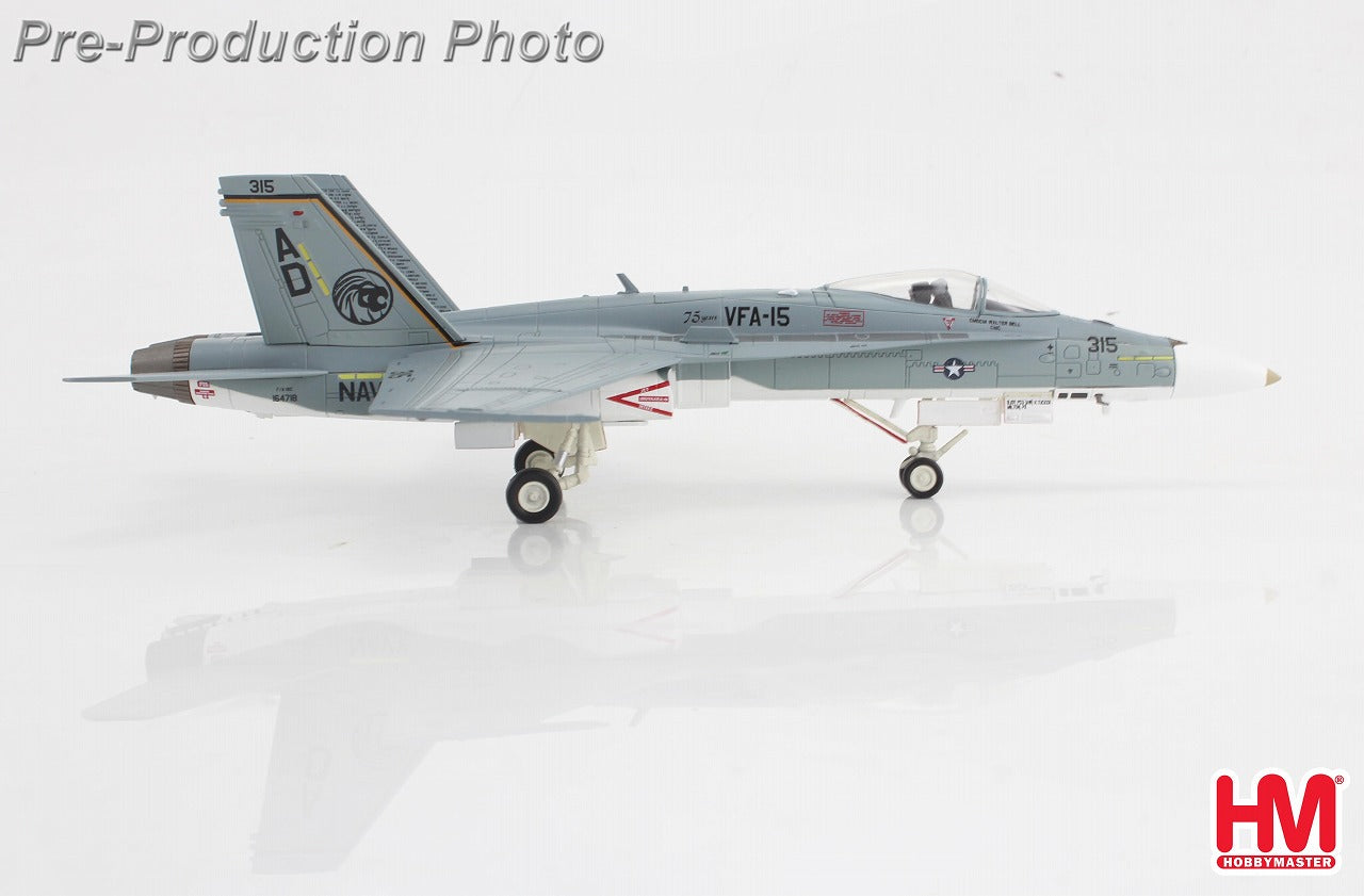 F/A-18C アメリカ海軍 VFA-106 「VFA-15 Retro TAC Demo Jet」 2017年 164718 1/72 [HA3590]
