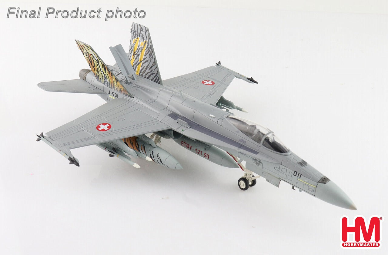 [Released on Friday, July 12th] [Pre-order item] F/A-18C Hornet Swiss Air Force "Tiger Meet 2003" 1/72 (HM20240107) [HA3597] 