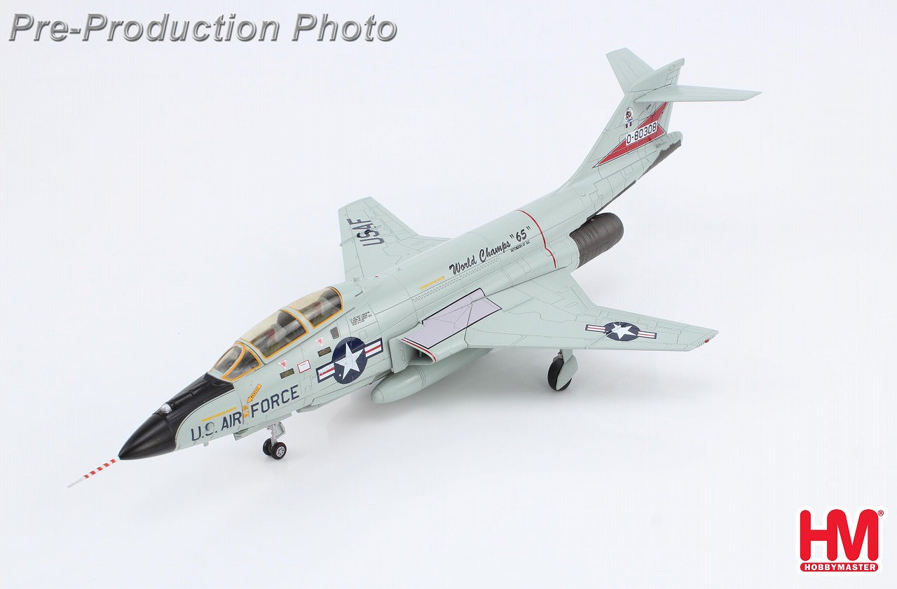 F-101B, US Air Force 62nd Fighter Interceptor Squadron, special paint, "William Tell Exercise Winner/World Champs 65", K.I. Sawyer Air Force Base, Michigan, 1965, #50-80308, 1/72 [HA3716]