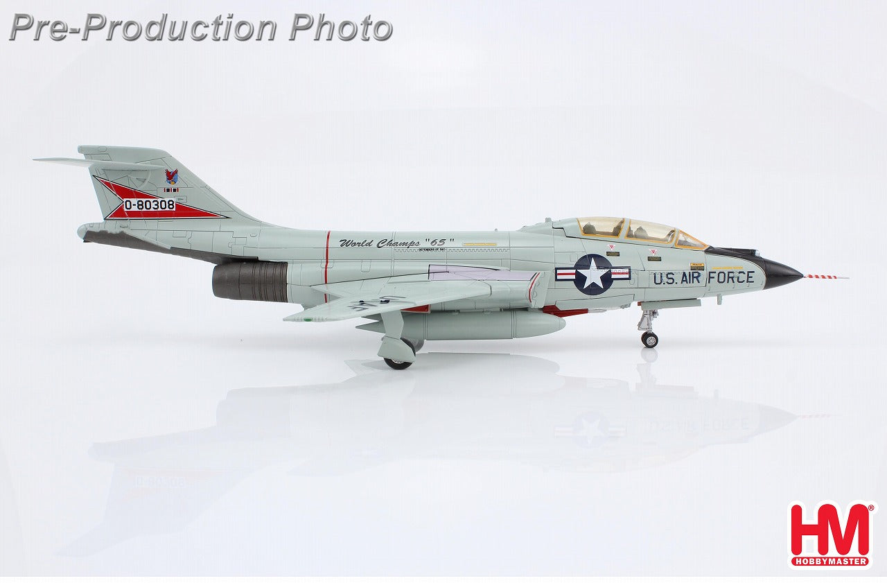 F-101B, US Air Force 62nd Fighter Interceptor Squadron, special paint, "William Tell Exercise Winner/World Champs 65", K.I. Sawyer Air Force Base, Michigan, 1965, #50-80308, 1/72 [HA3716]