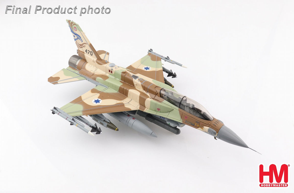 F-16I（F-16D ブロック52） イスラエル航空宇宙軍 第253飛行隊 シリア原子炉攻撃時 2007年9月6日 #470 1/72 [HA38009]