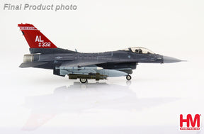 F-16C（ブロック30J） アメリカ空軍 アラバマ州空軍 第187戦闘航空団 第100戦闘飛行隊 「レッドテイル」 ダネリーフィールド基地 2021年 AL/#87-0332 1/72 [HA38011](20240630)