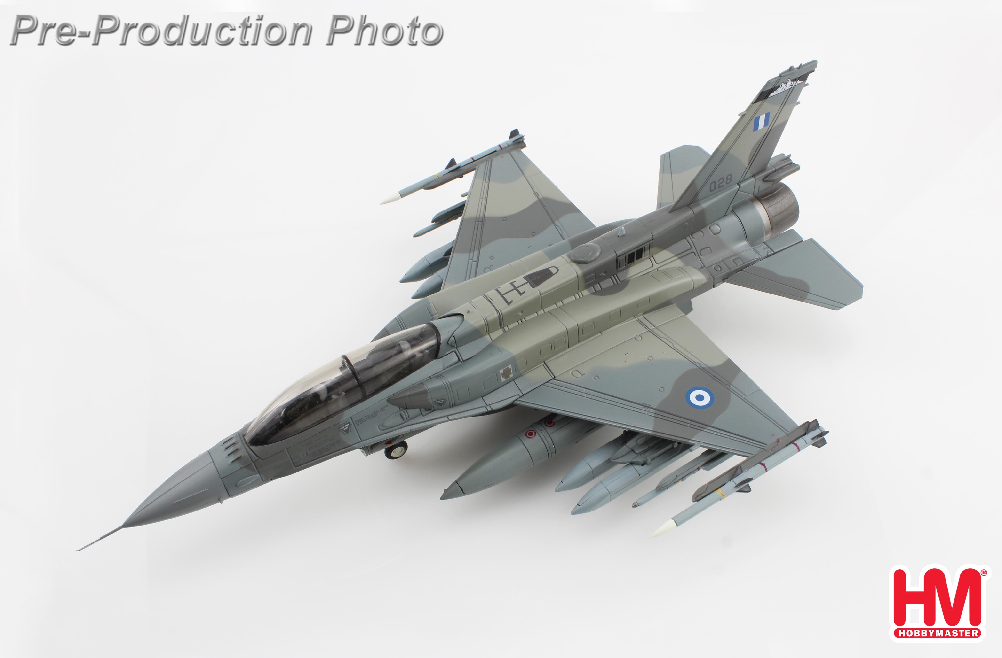 Hobby Master F-16D ギリシャ空軍 マウント・オリンポス 1/72 [HA38022]