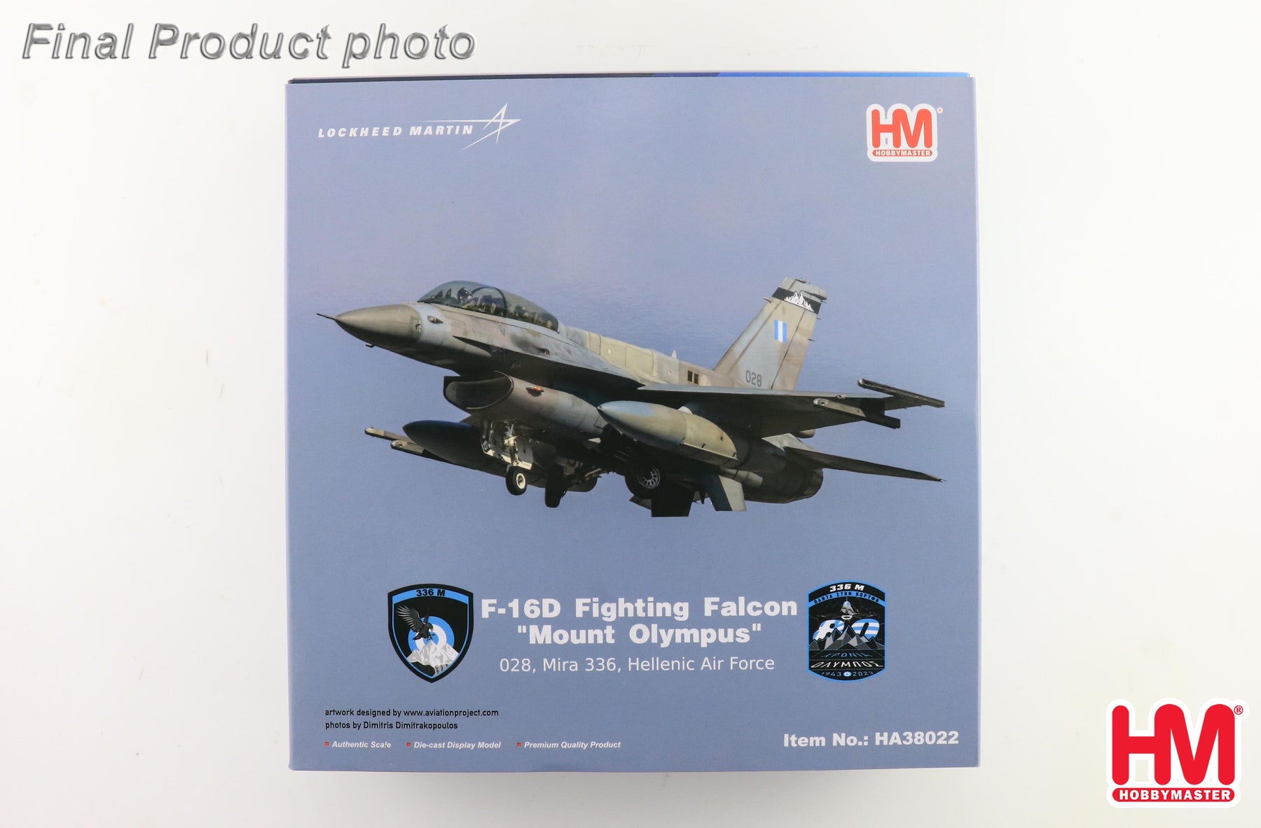 F-16D ギリシャ空軍 マウント・オリンポス 1/72 [HA38022](20231231WE)