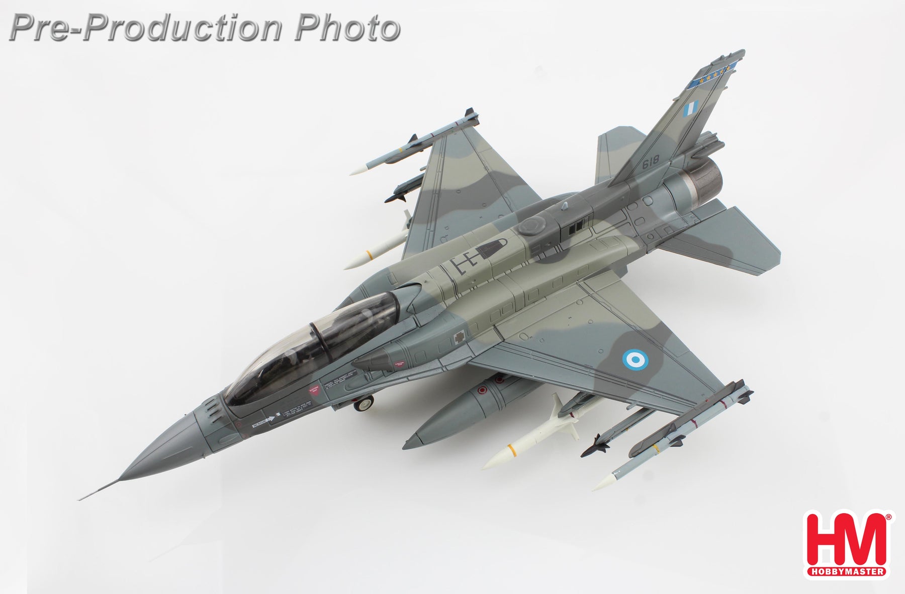 F-16D ギリシャ空軍 第343戦闘飛行隊 （AGM-88 2基付属） 1/72 [HA38023](20231231WE)