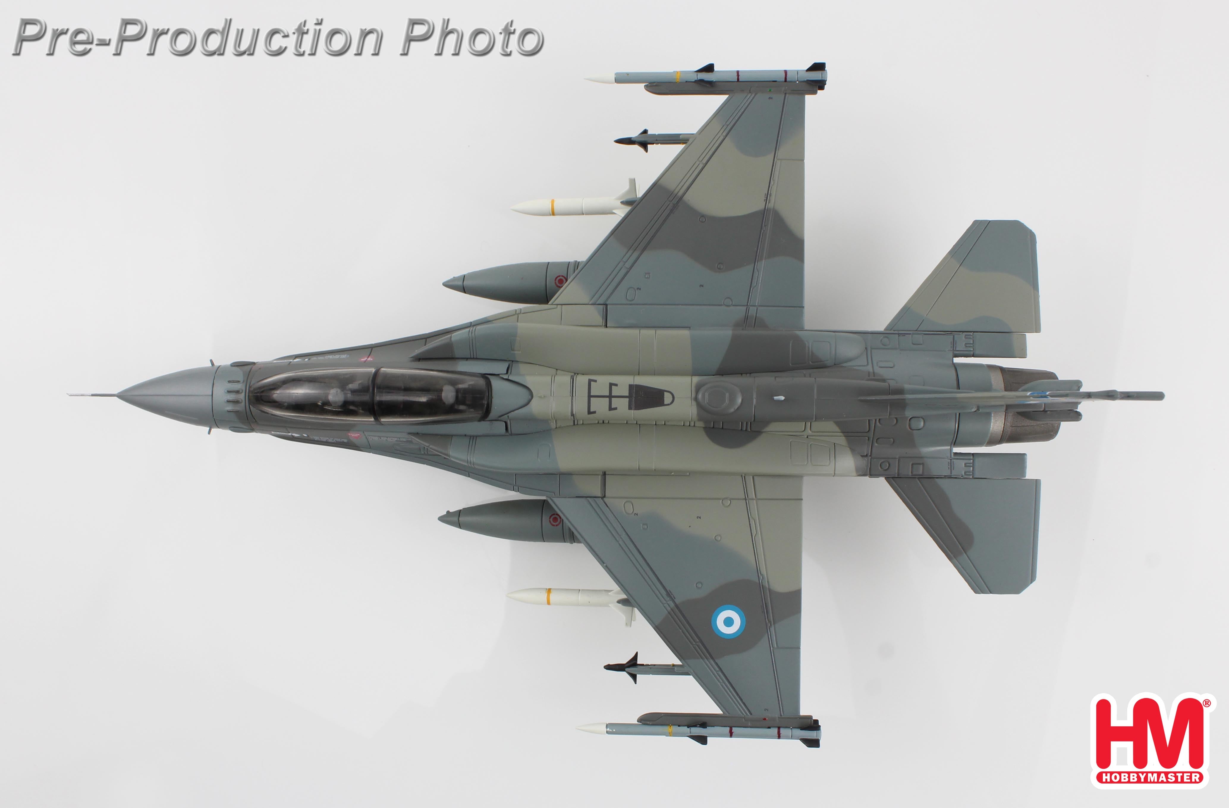 F-16D Hellenic Air Force 343rd Fighter Squadron (2 AGM-88 included) 1/72 [HA38023] 