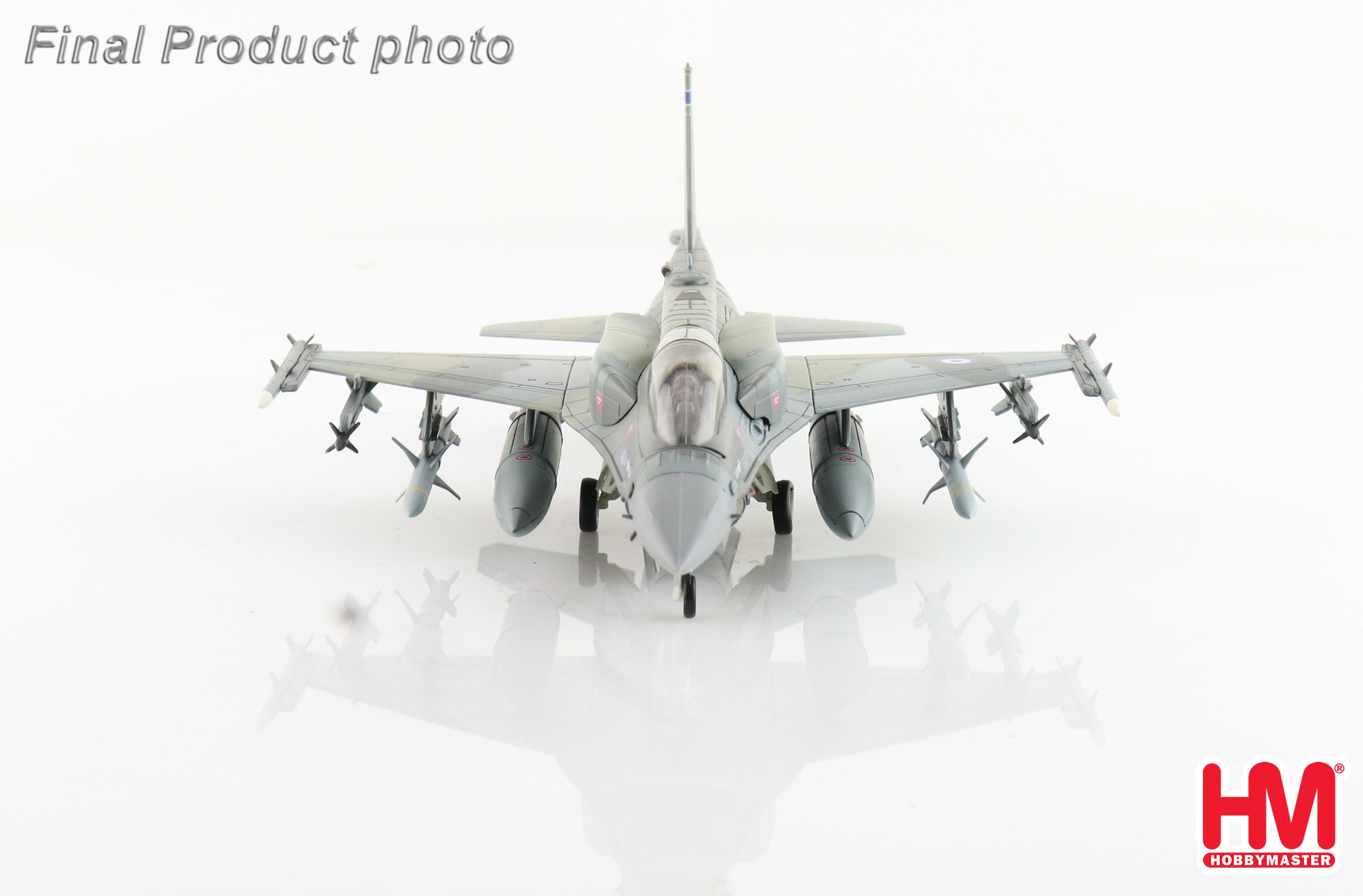 F-16D Hellenic Air Force 343rd Fighter Squadron (2 AGM-88 included) 1/72 [HA38023] 