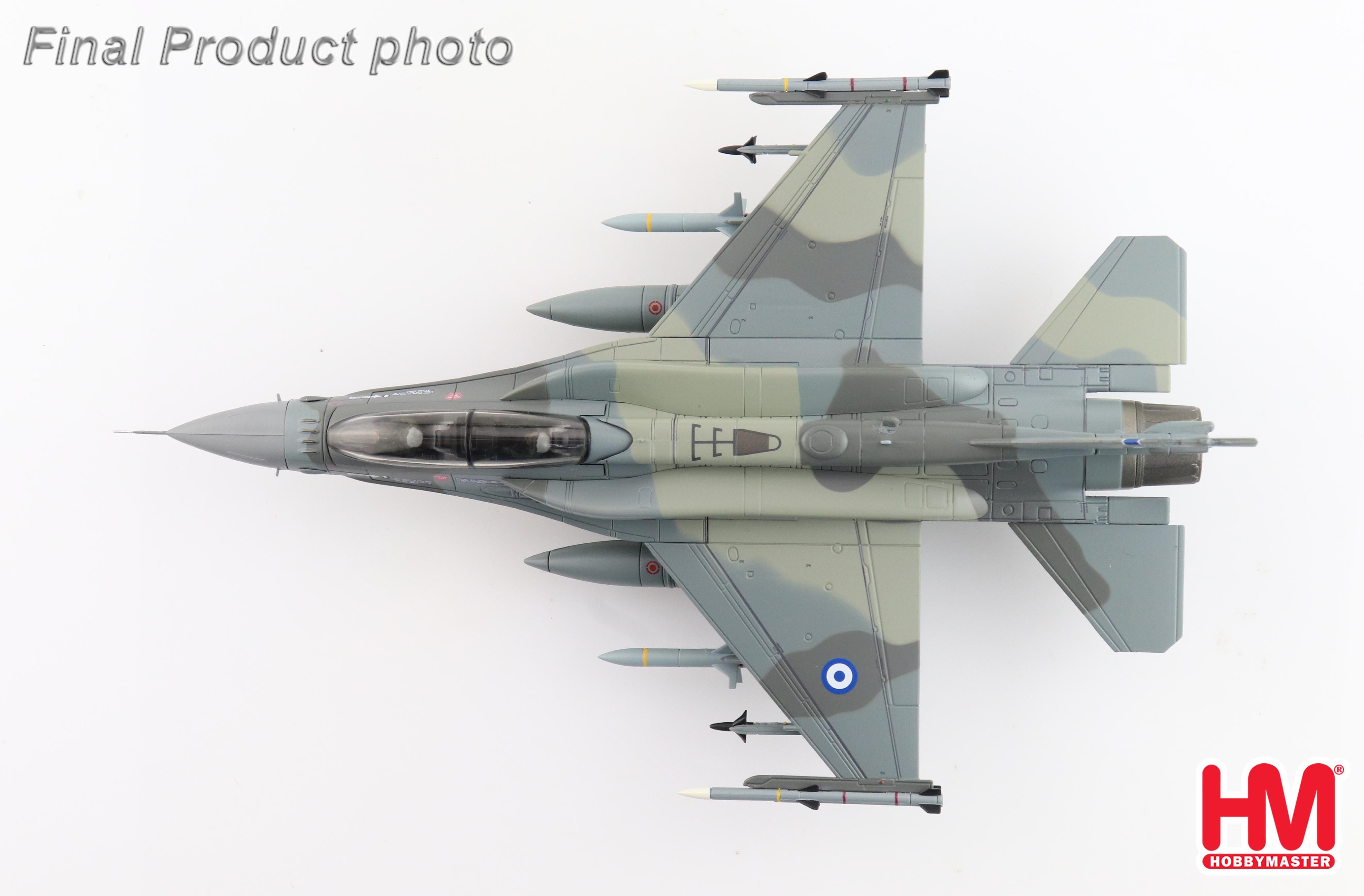 F-16D Hellenic Air Force 343rd Fighter Squadron (2 AGM-88 included) 1/72 [HA38023] 