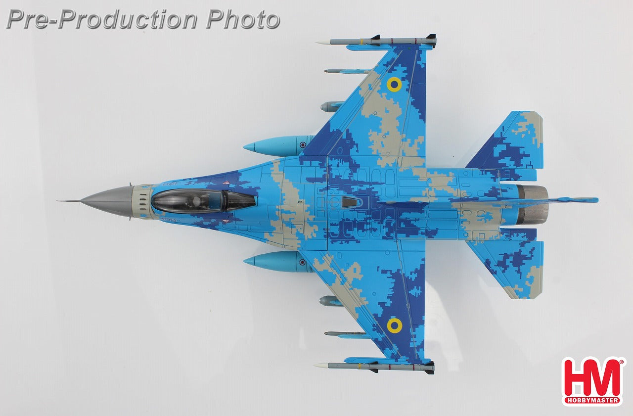ホビーマスター1/72 F-16C ウクライナ仮想塗装　HA38028 F-16C Fighting Falcon 1:72 Diecast Model - Hobby Master HM