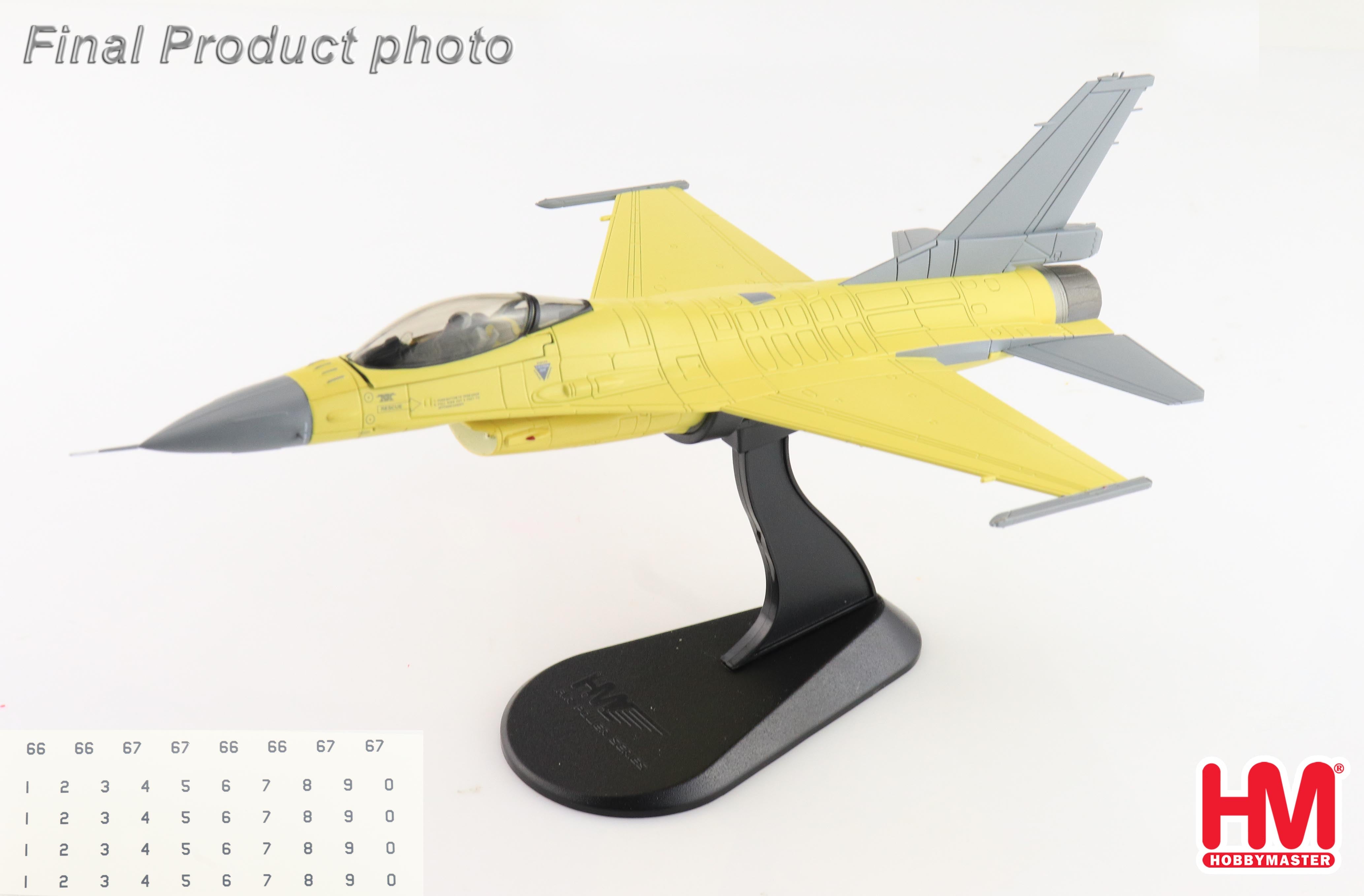 F-16V Yellow Viper Republic of China Air Force *Decals included 1/72 [HA38036B] 