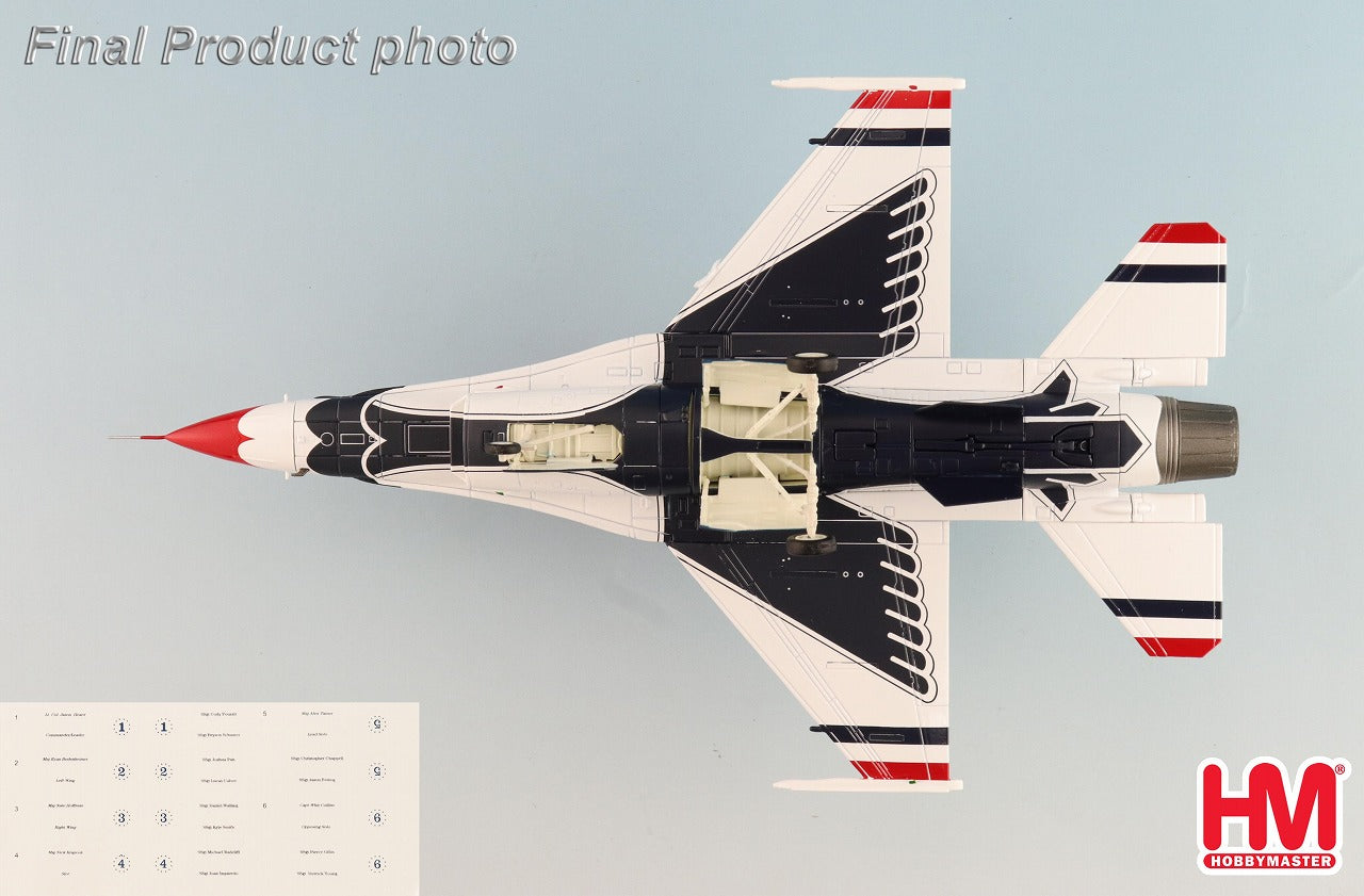 F-16C US Air Force Thunderbirds "RIAT 2017" *Decals included 1/72 [HA38039B] 