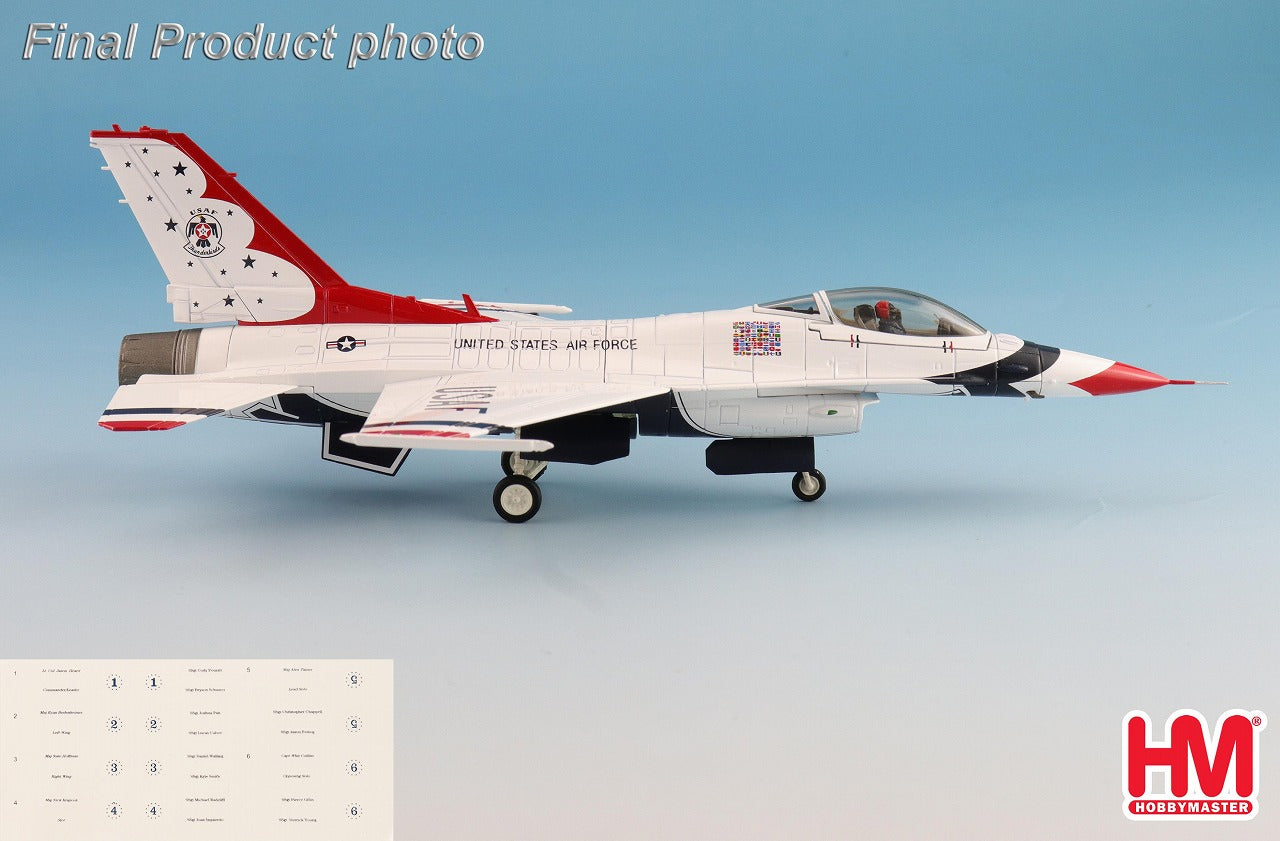 Hobby Master F-16C アメリカ空軍 サンダーバーズ 「RIAT 2017