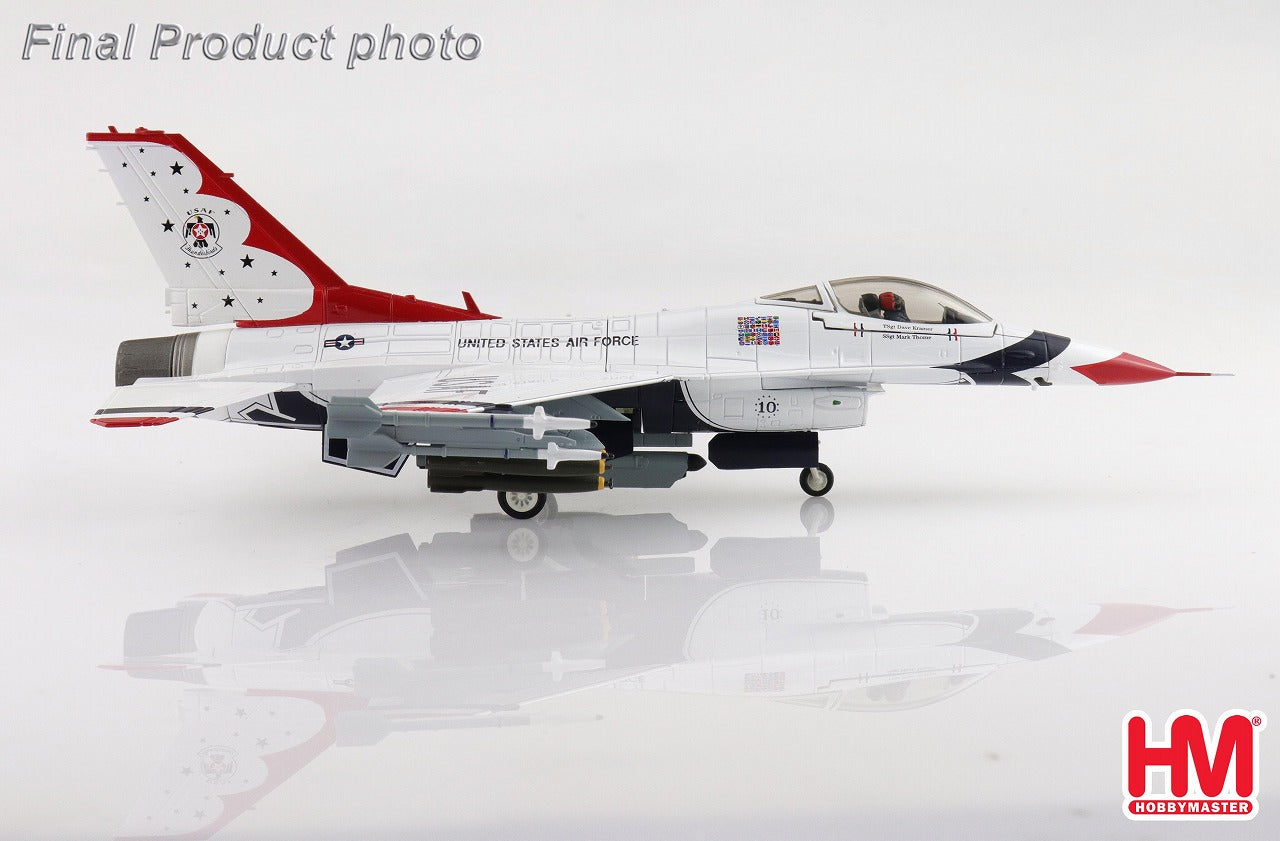 ホビーマスター HA3815B 1/72 F-16C サンダーバーズ 2010 F-16C (ブロック32/52) サンダーバーズ (プラモデル) - ホビー