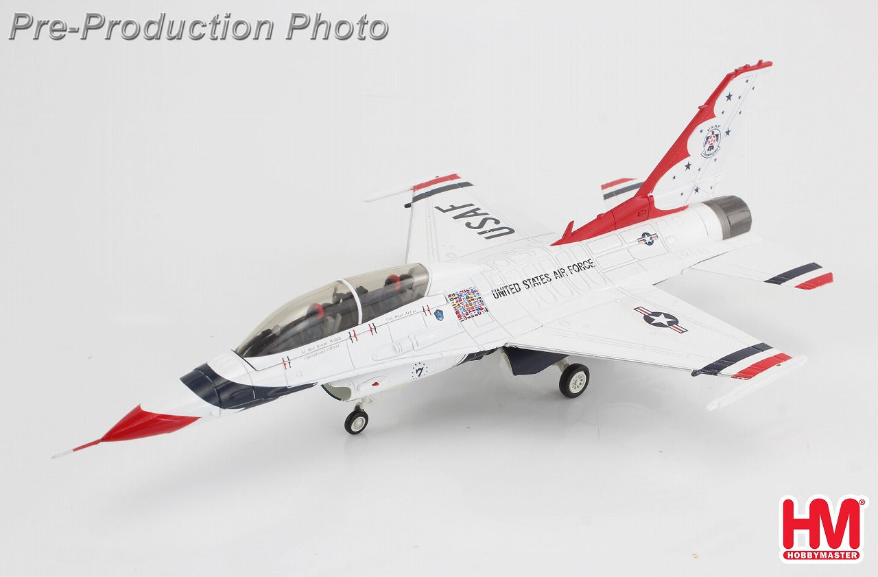 F-16D アメリカ空軍 サンダーバーズ ネリス空軍基地 2017年 1/72 [HA38045]
