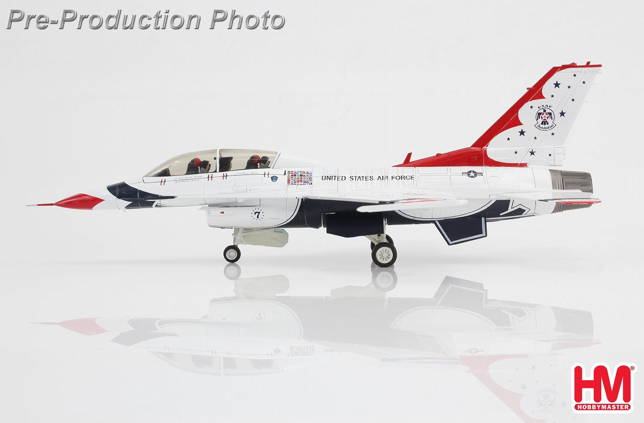 F-16D アメリカ空軍 サンダーバーズ ネリス空軍基地 2017年 1/72 [HA38045]