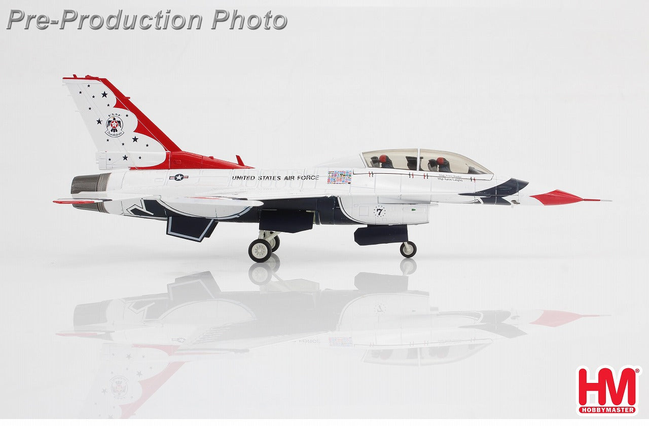 F-16D アメリカ空軍 サンダーバーズ ネリス空軍基地 2017年 1/72 [HA38045]