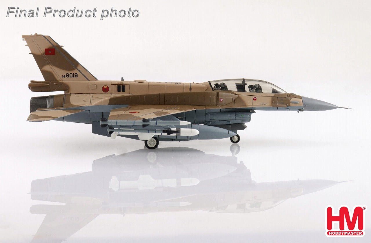 F-16D モロッコ王立空軍 「RIAT 2024」 フェアフォード空軍基地 08-8018 1/72 [HA38051]