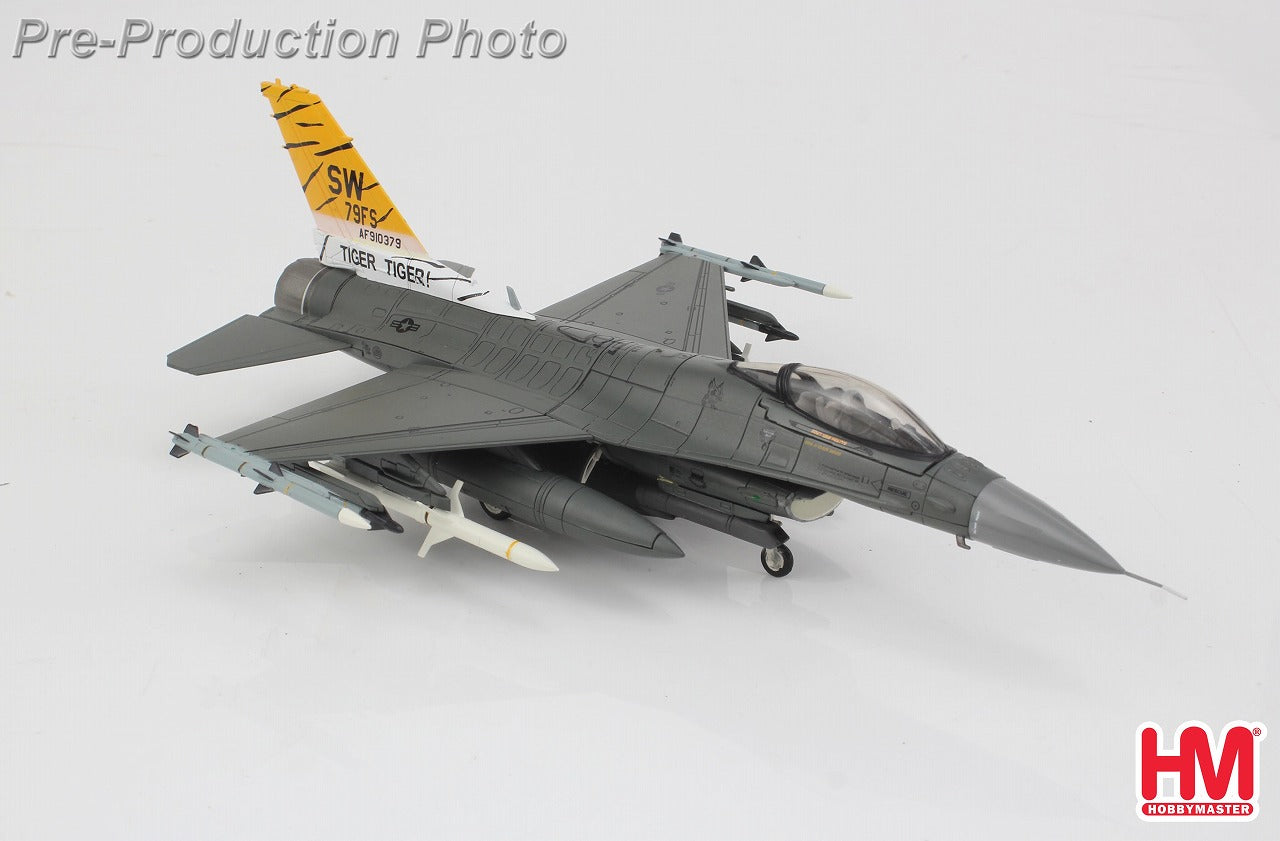 F-16CM アメリカ空軍 第79戦闘飛行隊 「タイガータイガー1」 ショー空軍基地 2023年 91-0379 1/72 [HA38066]