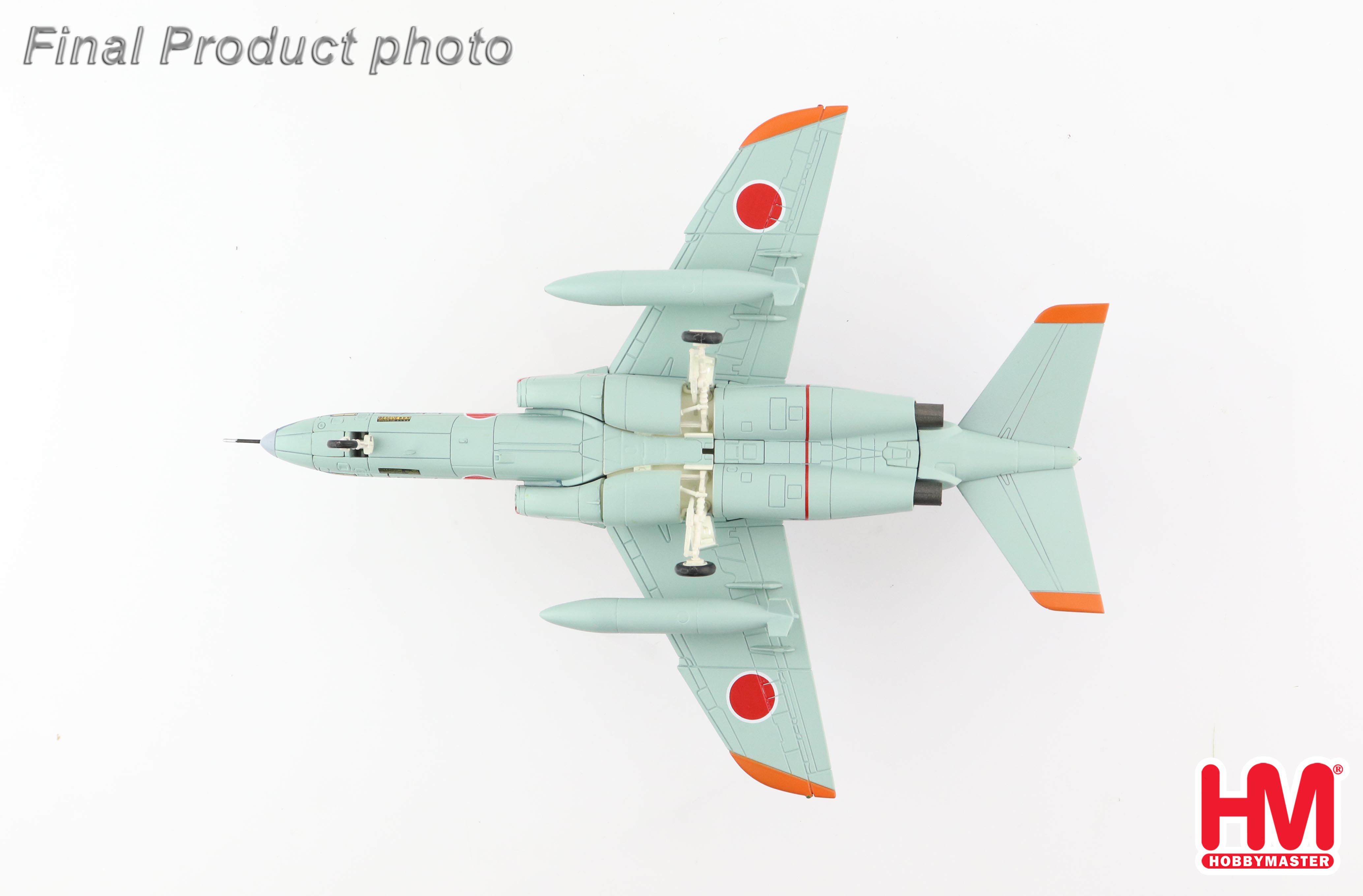 Kawasaki T-4, Japan Air Self-Defense Force, Aviation Training Group, 1st Air Wing, 31st Training Squadron, Ocean Camouflage, 2008, Hamamatsu Air Base #66-5744, 1/72 [HA3906]