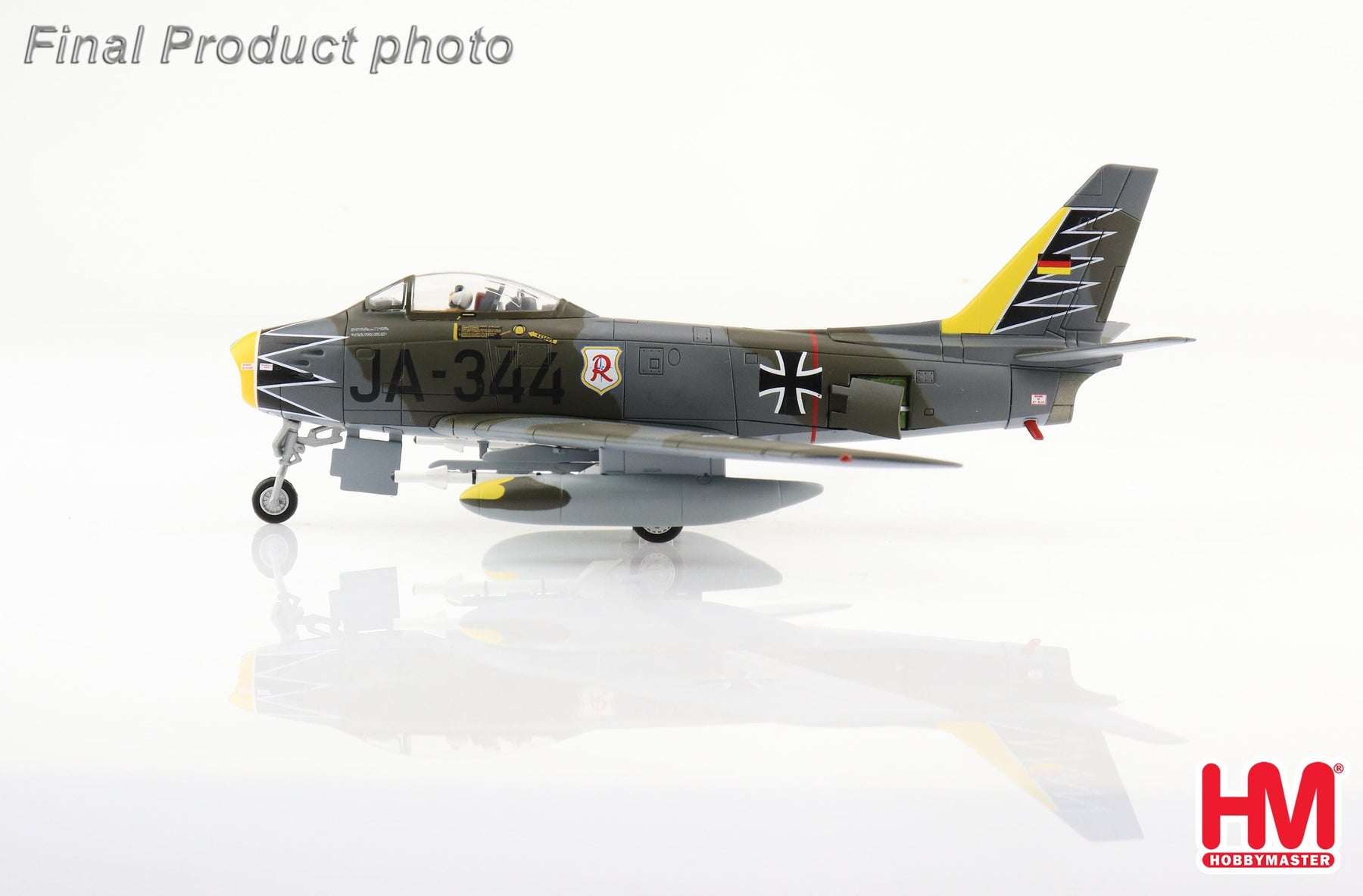 カナデアCL-13セイバーMk.6（F-86F-40） 西ドイツ空軍 第71戦闘航空団「リヒトホーフェン」 1961年 JA-344 1/72  [HA4319]