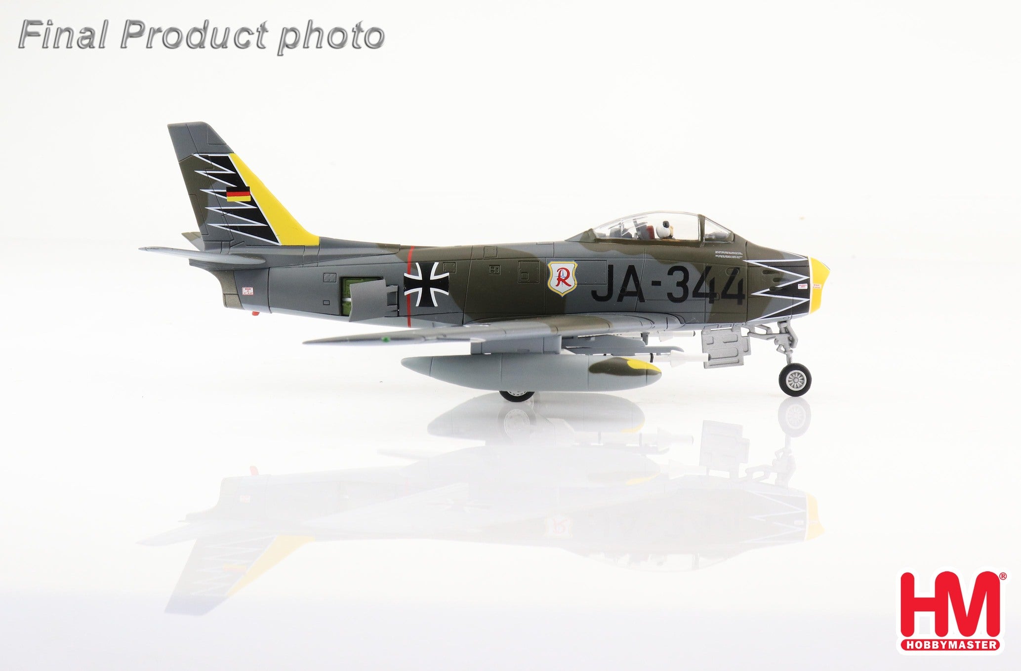 Canadair CL-13 Sabre Mk.6 (F-86F-40) West German Air Force No. 71 Fighter Wing "Richthofen" 1961 JA-344 1/72 [HA4319]