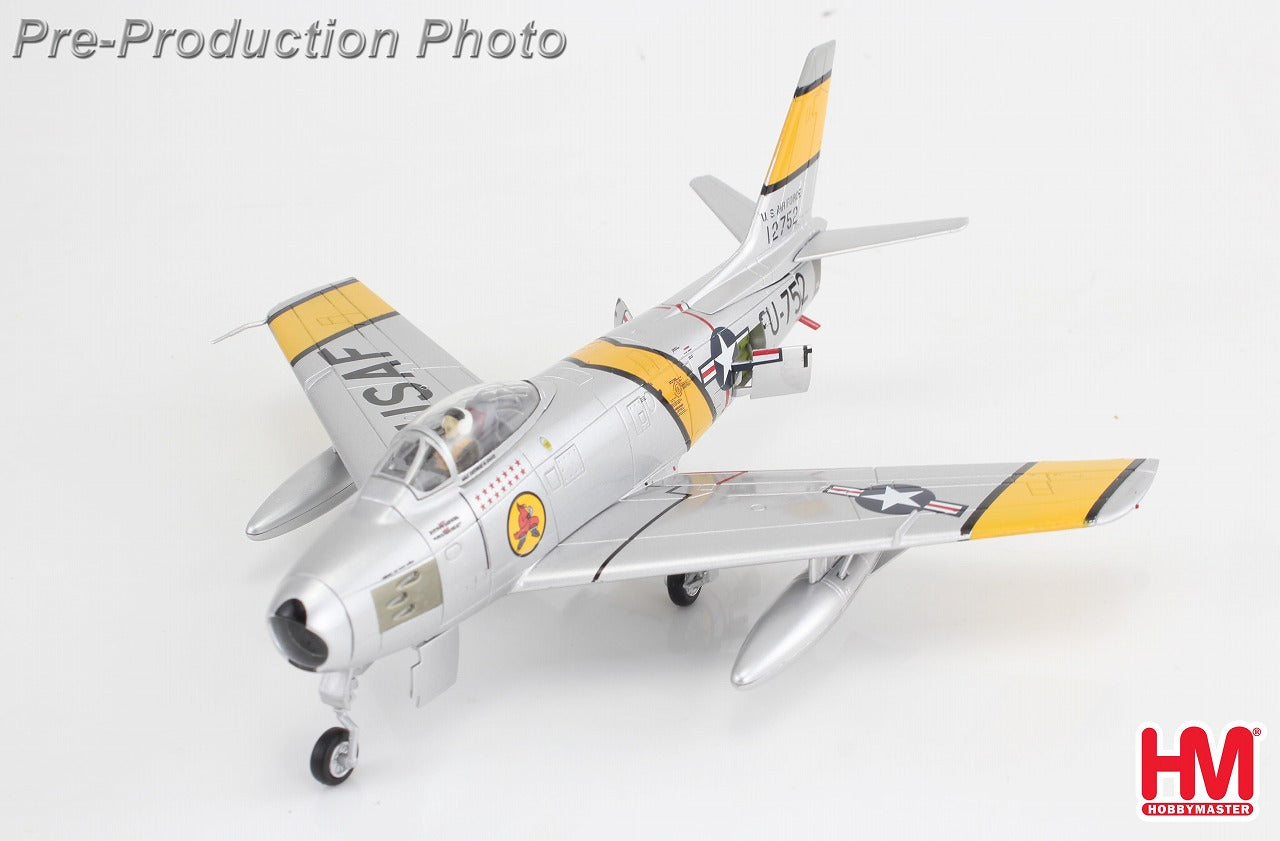 F-86E アメリカ空軍  第334戦闘飛行隊 ジョージ・デイビス機 51-2752 1952年 1/72 [HA4328]