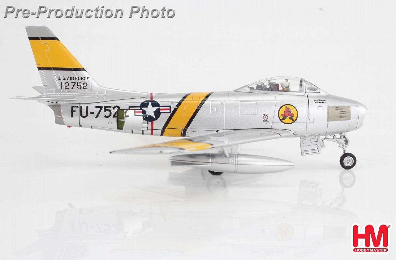 【予約商品】F-86E アメリカ空軍  第334戦闘飛行隊 ジョージ・デイビス機 51-2752 1952年 1/72 (HM20250625) [HA4328]