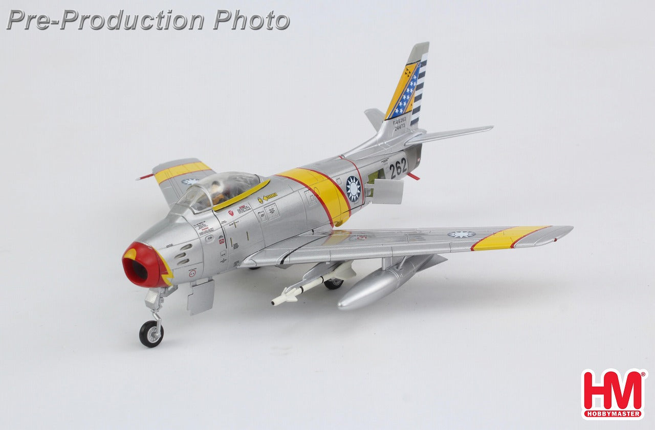 ホビーマスター F-100D 台湾 中華民国空軍 第41戦闘機作戦隊 1/72 Hobby Master F-86 セイバー 中華民国空軍 1959年 No.262 1/72 [HA4332]